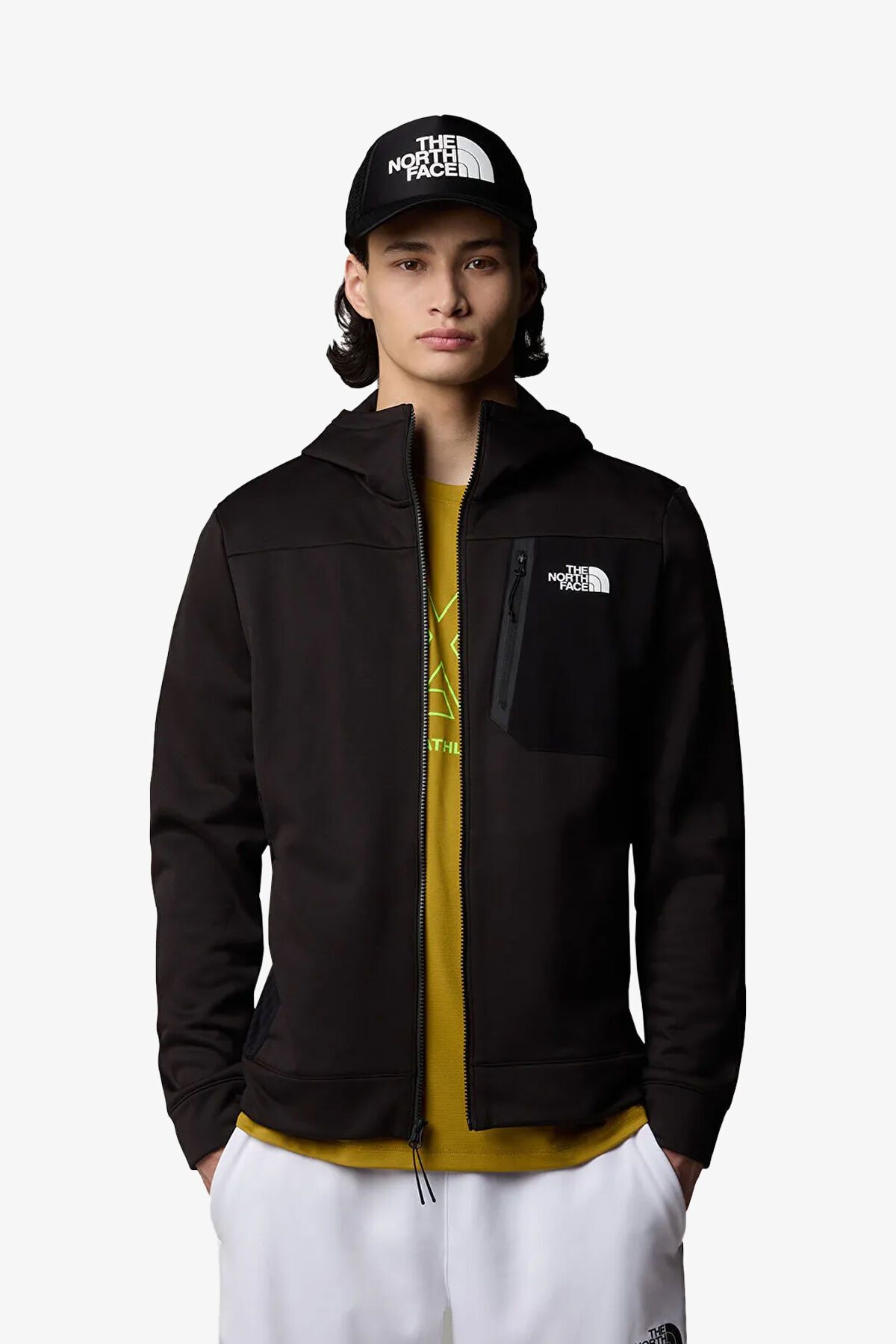 THE NORTH FACE M Ma Fz Fleece Erkek Siyah Polar NF0A893QJK31