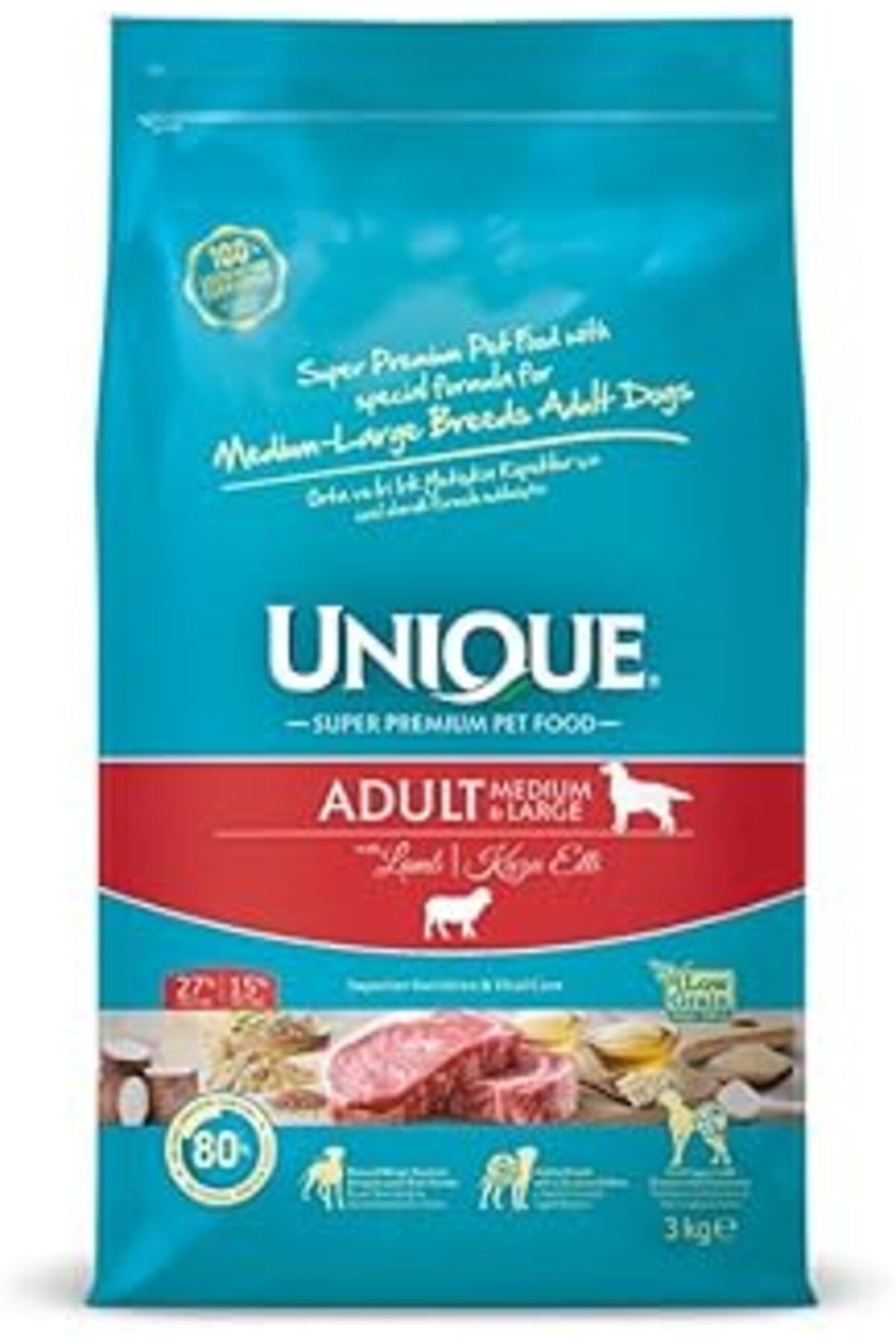 YTT Marketing Unique Adult Medium&Large With Lamb 3 Kg