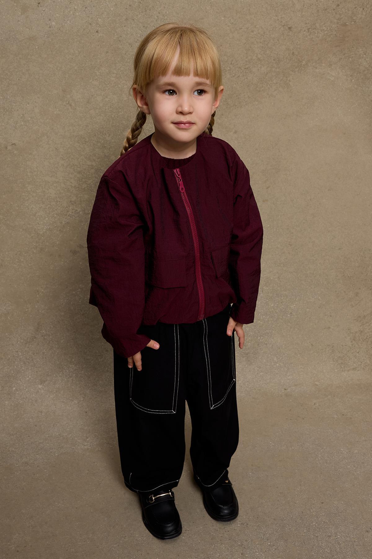 Fahhar Kids Bomb Ceket Bordo fotoğrafı 4 (önizleme)
