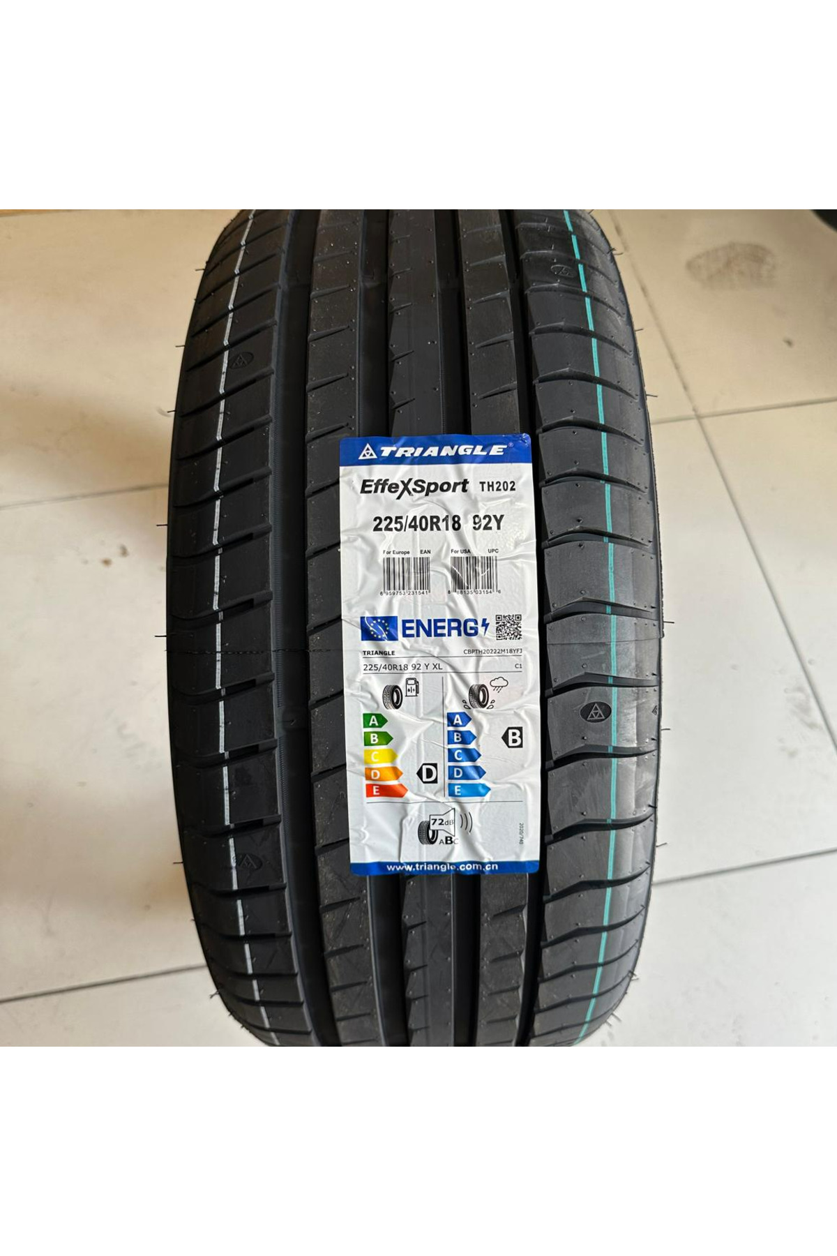 Triangle 225/40R18 92Y XL TRİANGLE EFFEXSPORT TH202 PERFORMANS