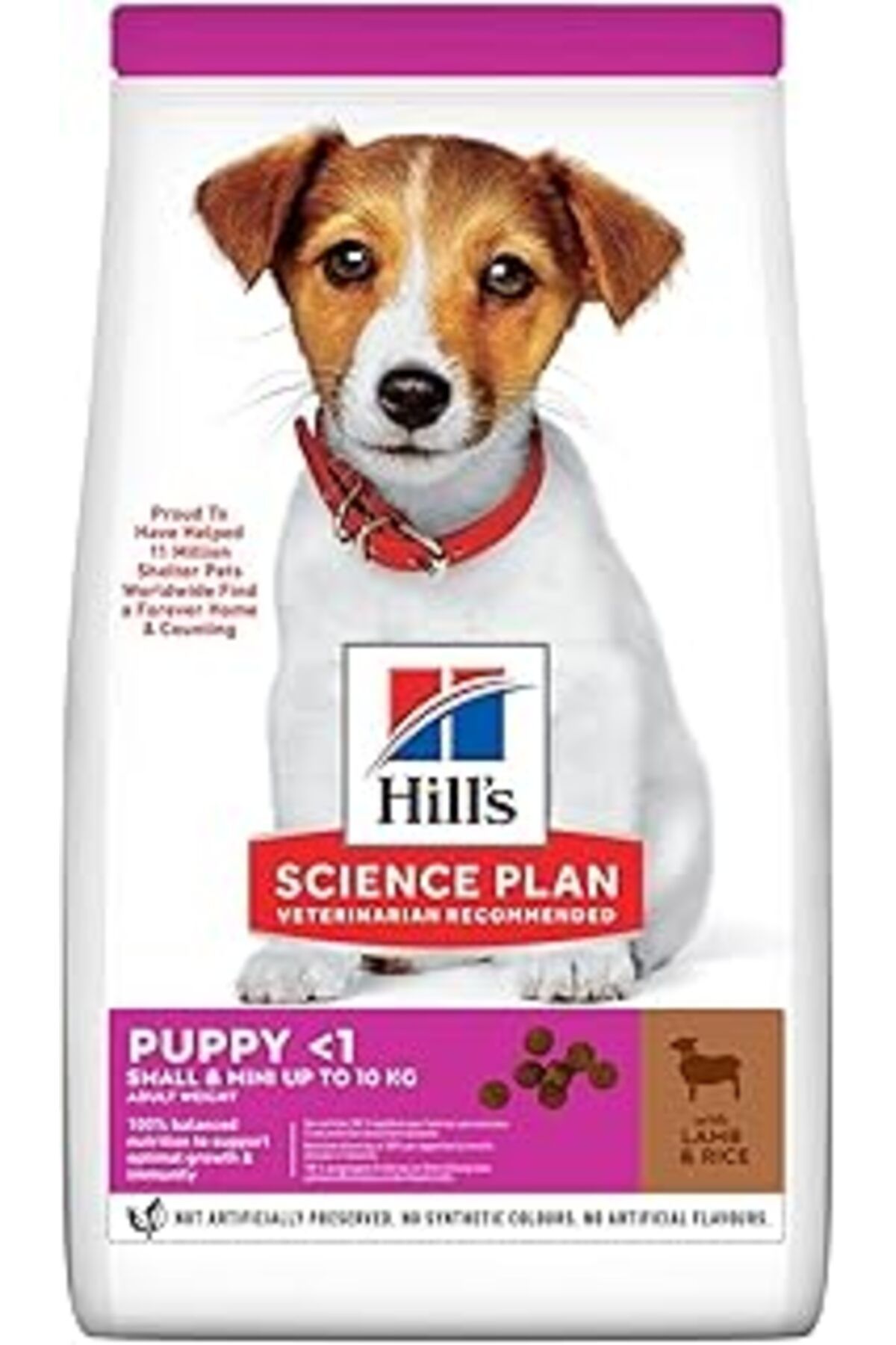 ZUHUDİ Hill'S Science Plan Küçük Irk Kuzulu & Pirinçli Yavru Köpek Sı 1+0,5 Kg