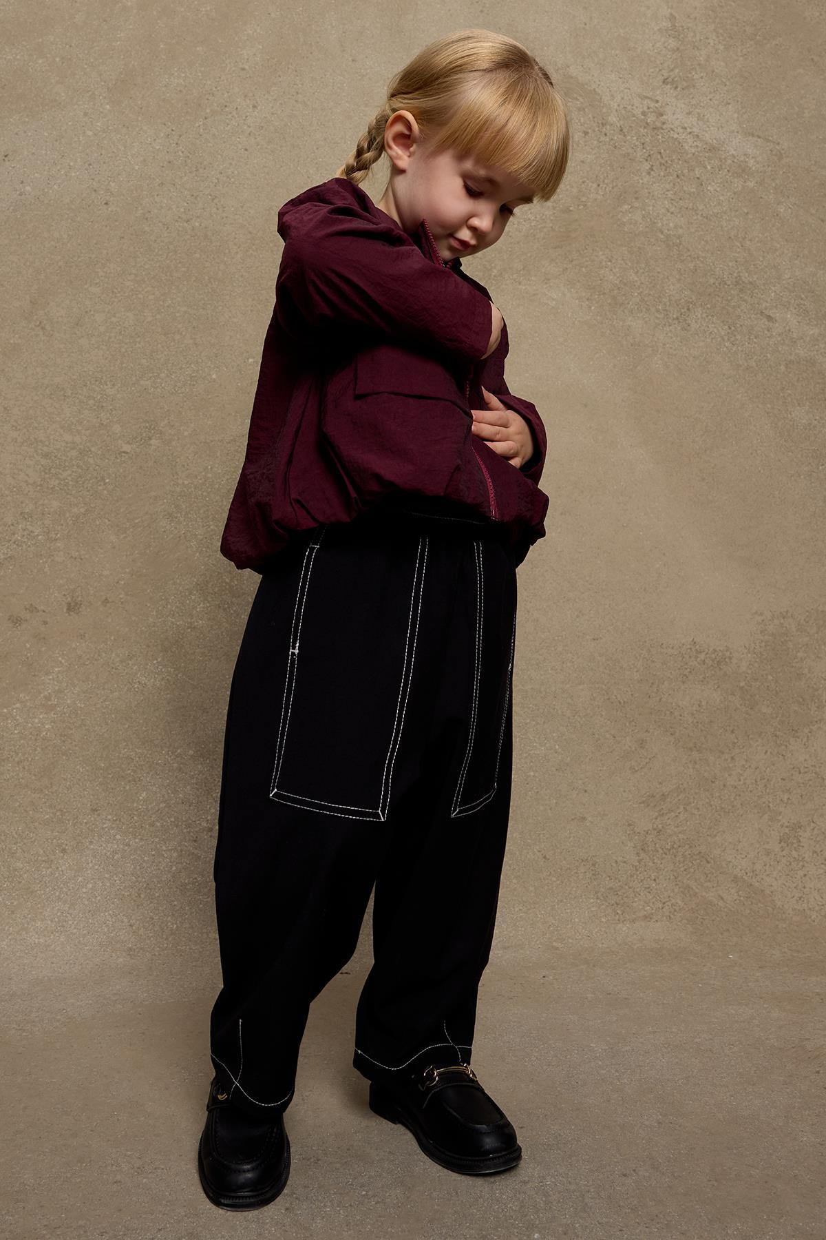 Fahhar Kids Bomb Ceket Bordo fotoğrafı 3 (önizleme)