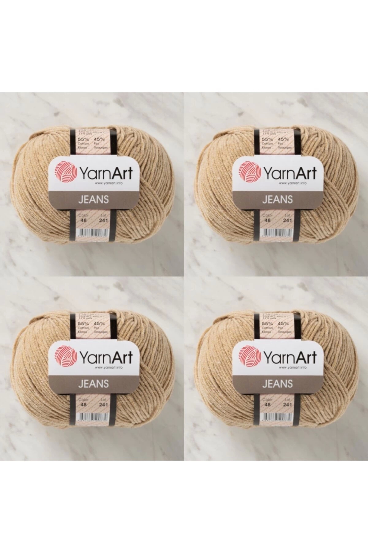 Jeans 48 4-Pack Amigurimi Baby Rope