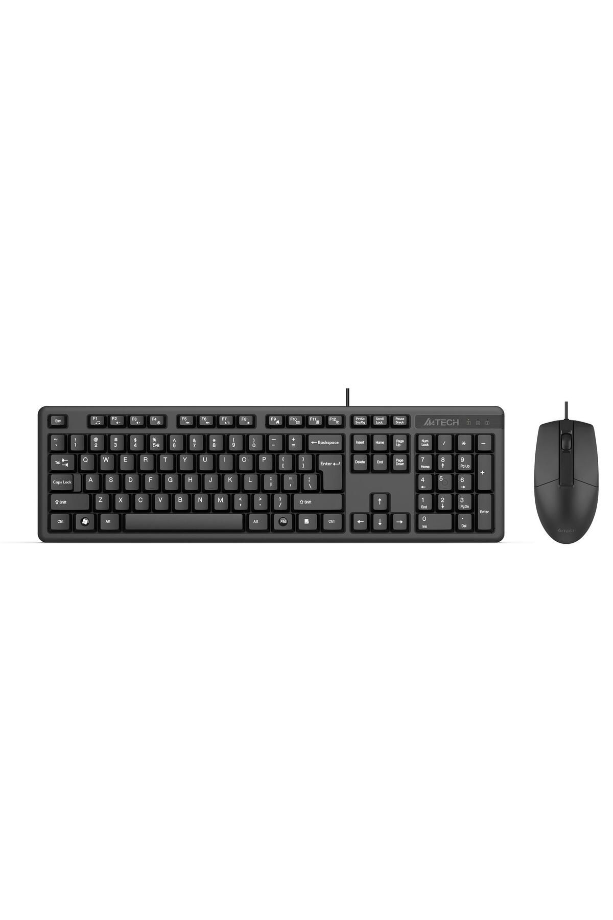 Vobotek Teknoloji A4 Tech KR-3330 Q Usb Fn-Multimedya Klavye + Optik Mouse Set