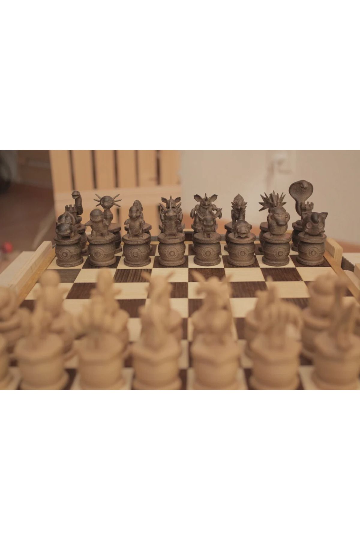 MOD10 Pokemon Chess Set Satranç Seti