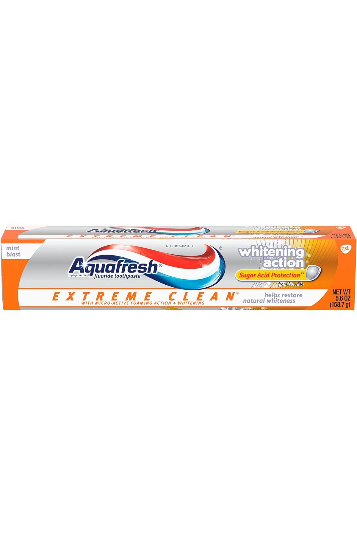 Aquafresh Extreme Clean Whitening Action Sugar Acid Protection Diş Macunu 158.7 GR