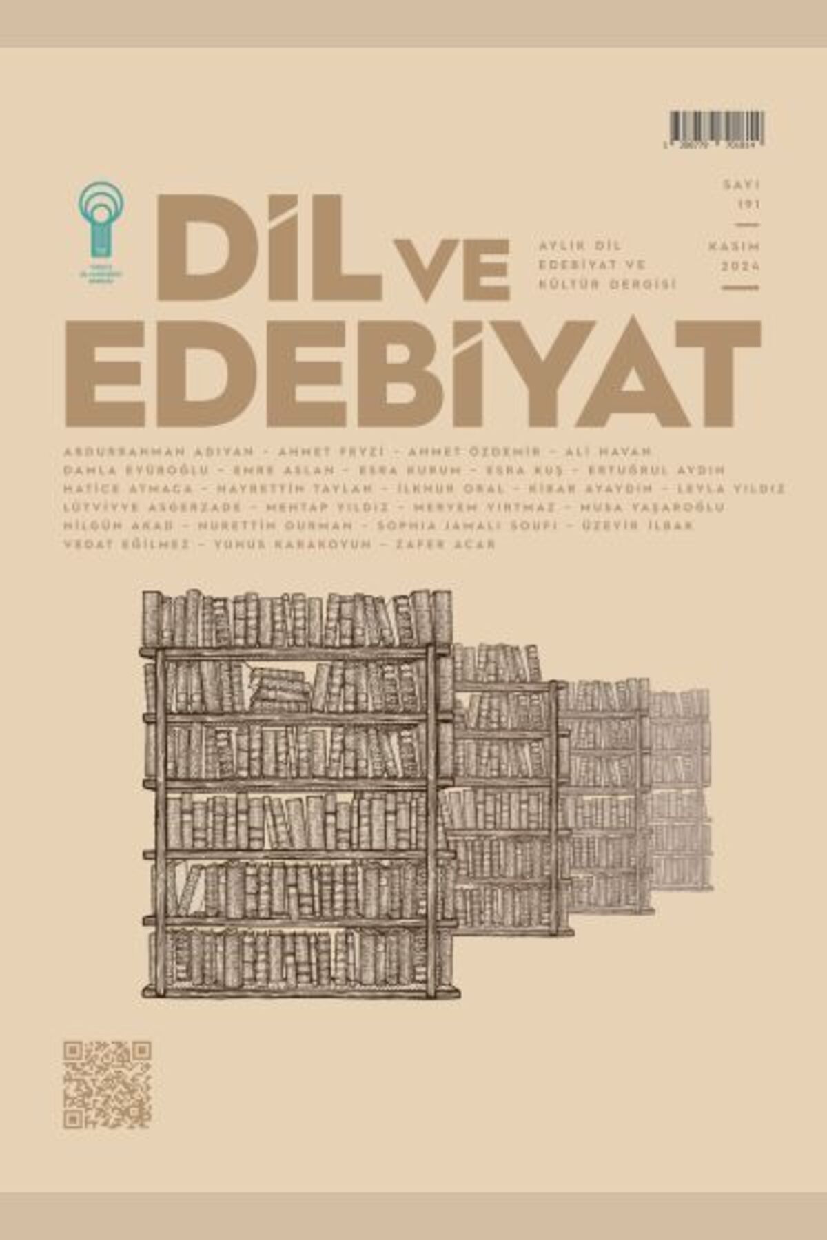 Türk Dil Kurumu Yayınları Dil ve Edebiyat (191. Sayı)