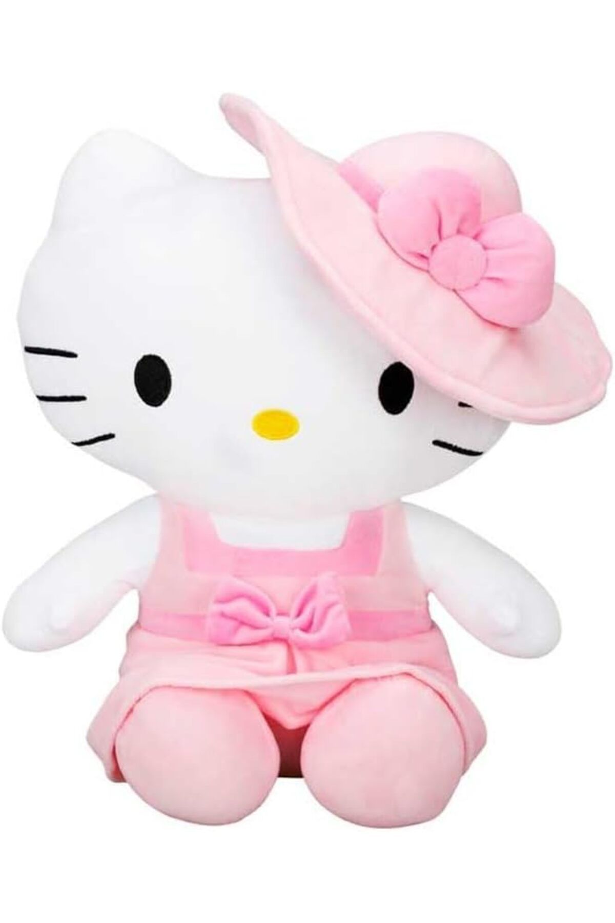 yusuftex srht Kitty Şapkalı Peluş 36 cm. - Mor  721051