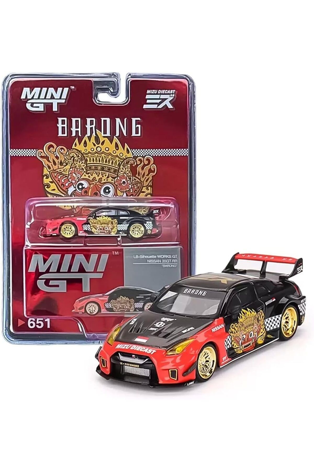 STOREMAX daliashops GT 1/64 Lb-silhouette Works Gt Nıssan 35gt-rr Ver.1 “barong” X Mızu Diecast Mgt0065