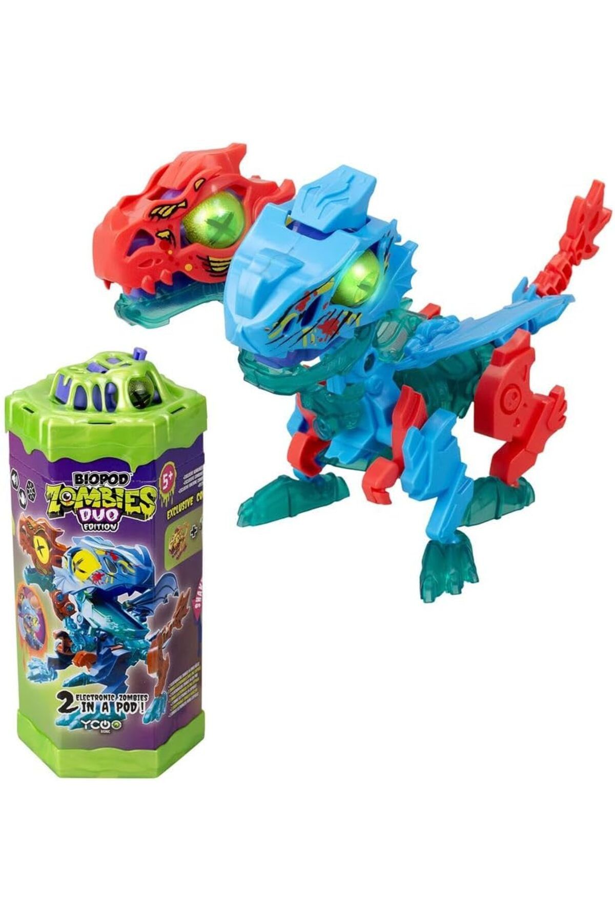 STOREMAX Biopod Zombies İkili Dinozor Robot Asortili Ürün star 990396