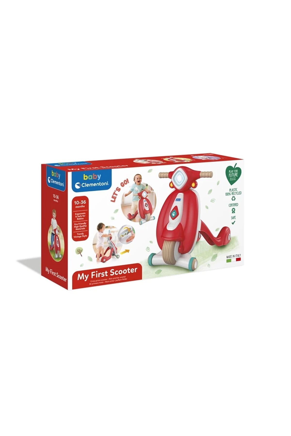 FABBA TOYS 17403 Baby Clementon.i İlk Adım Yürüteci Eğitici Aktivite Bebek Yürüteci +6 Ay fotoğrafı 2 (önizleme)