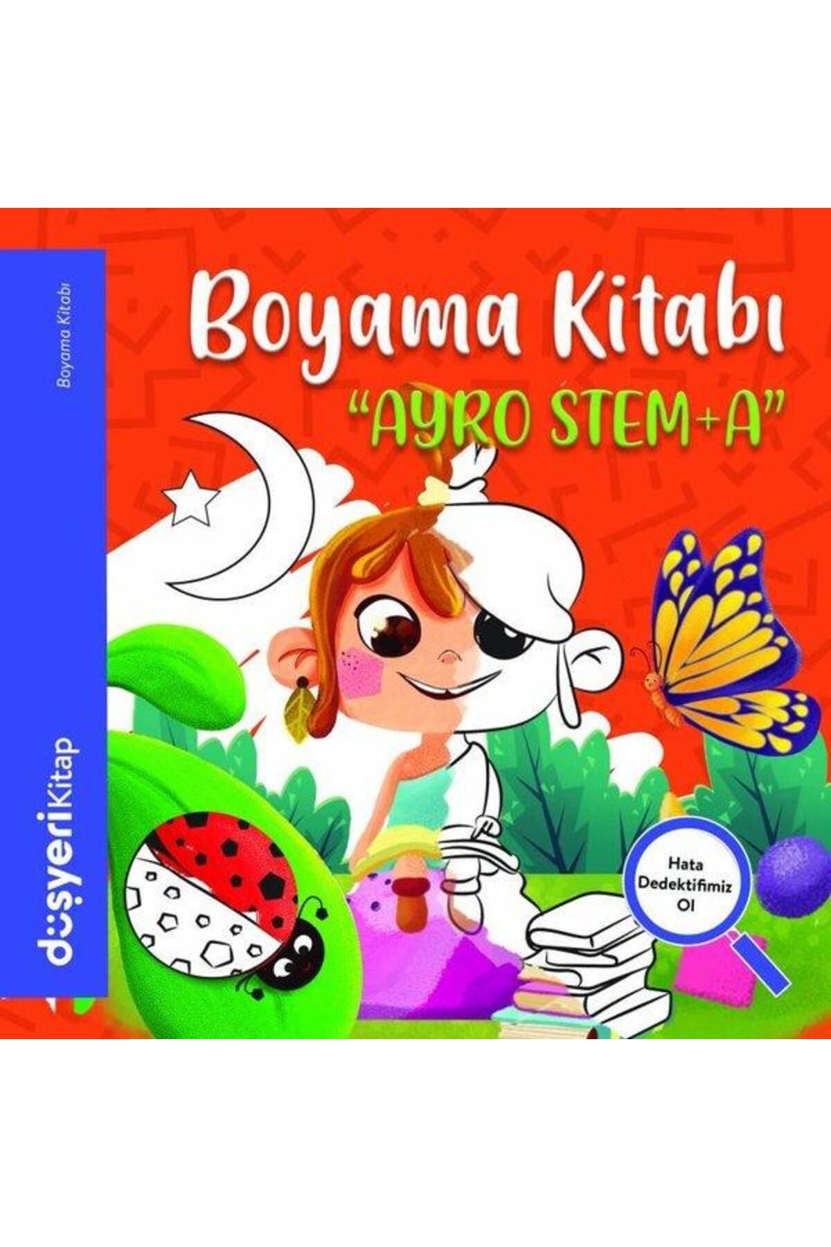 Düşyeri Yayınları Ayro Stem+A Boyama Kitabı