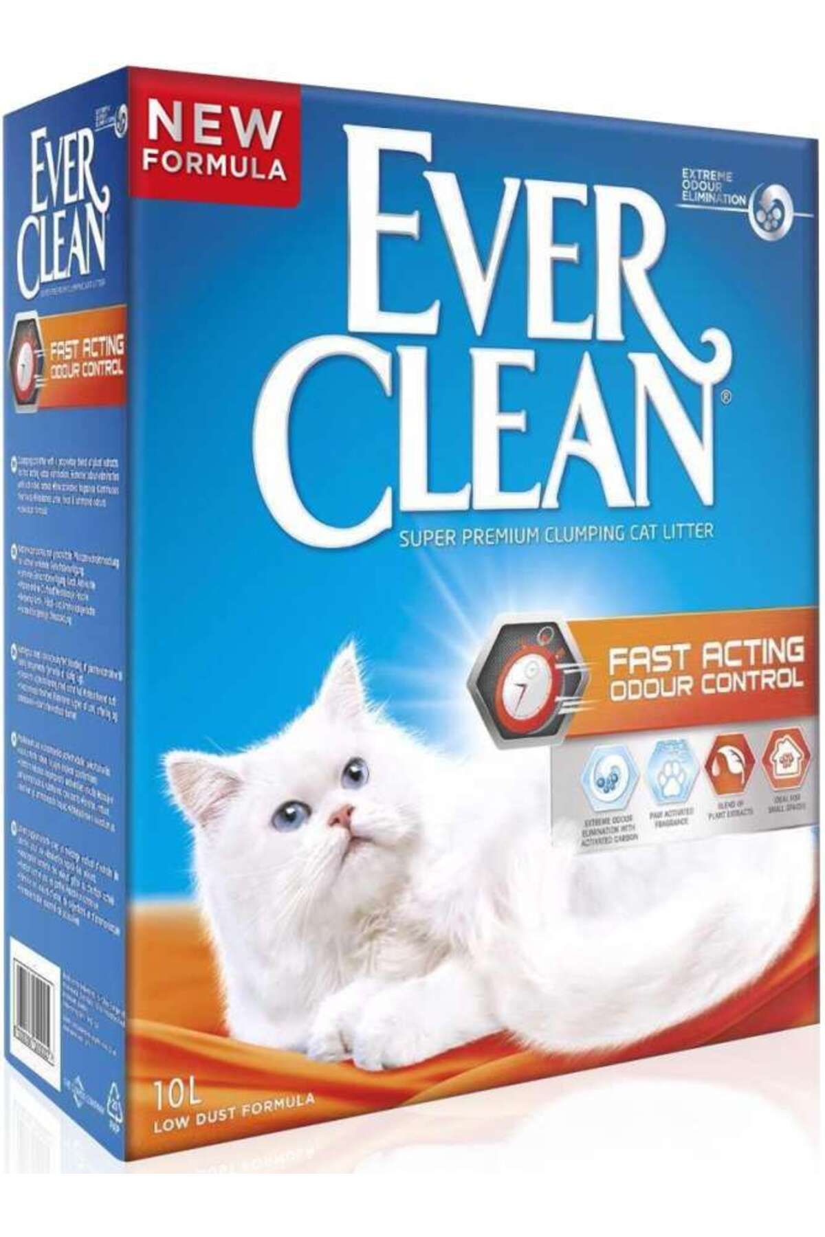 Ever Clean Fast Acting Odour Control Hızlı Koku Etkili Kedi Kumu 10 Lt