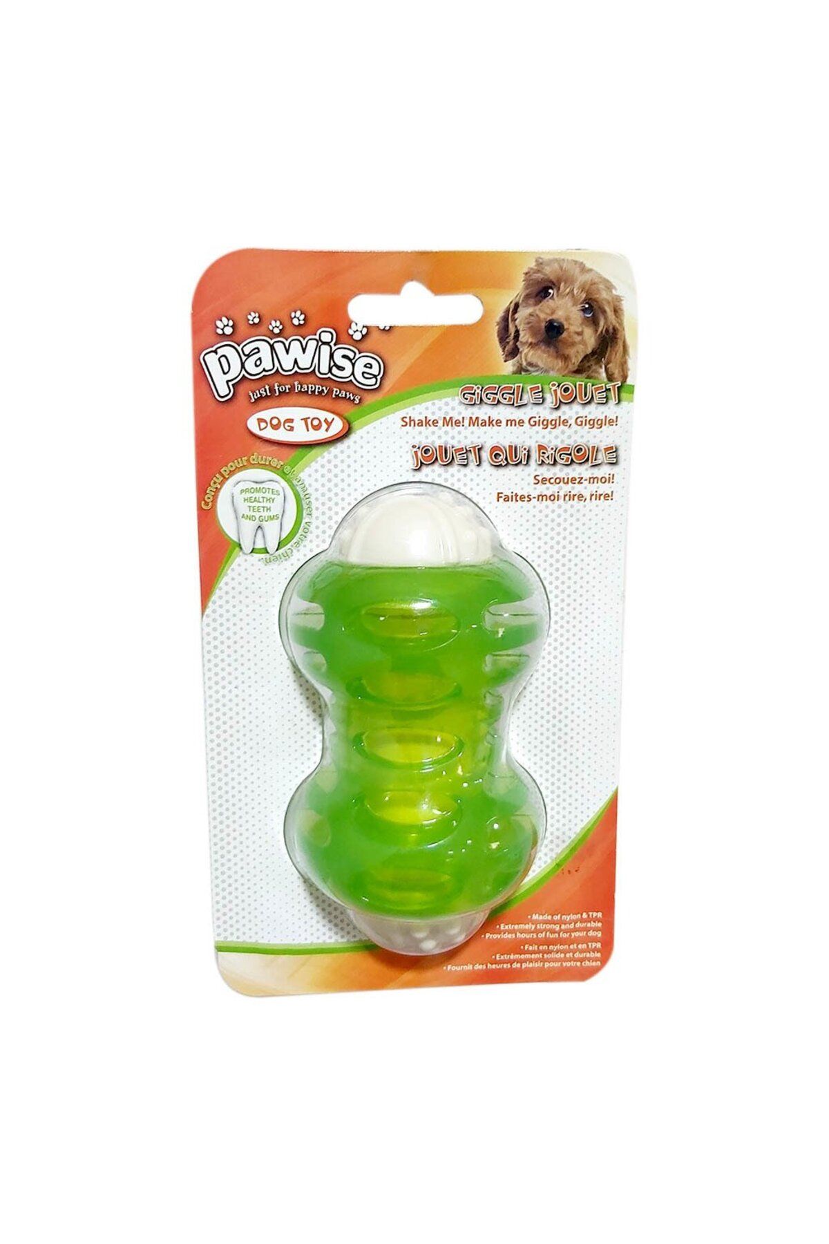 Pawise-Sound Ellipse Tooth Ball 12cm 6