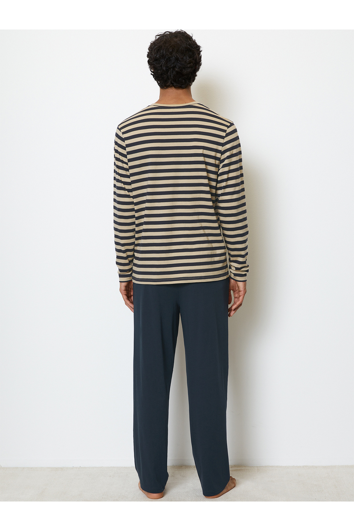 Marc O'Polo-Pyjama Mix & Match Cotton Schlafanzug Schlafmode Bequem 2