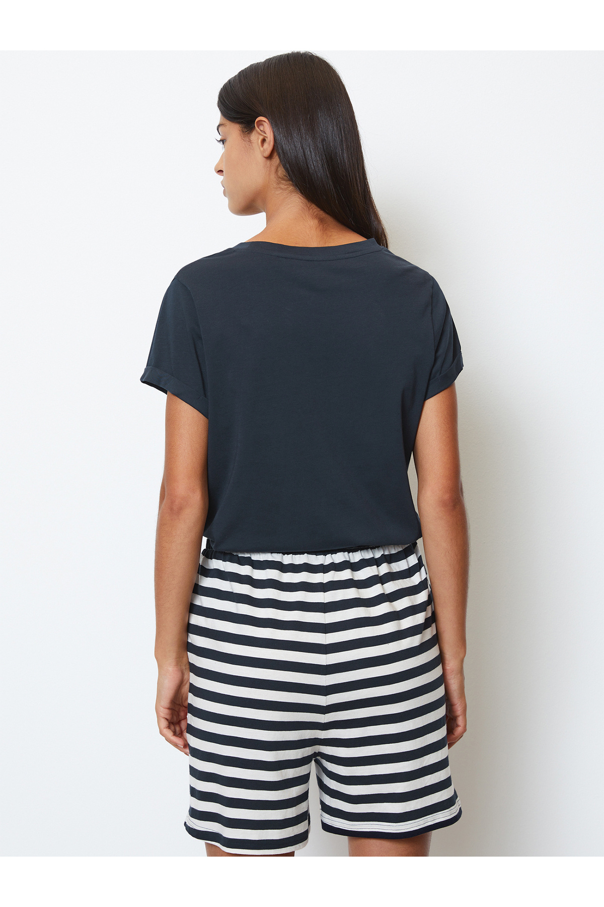 Marc O'Polo-Pyjama Mix & Match Cotton Schlafanzug Schlafmode Bequem 2