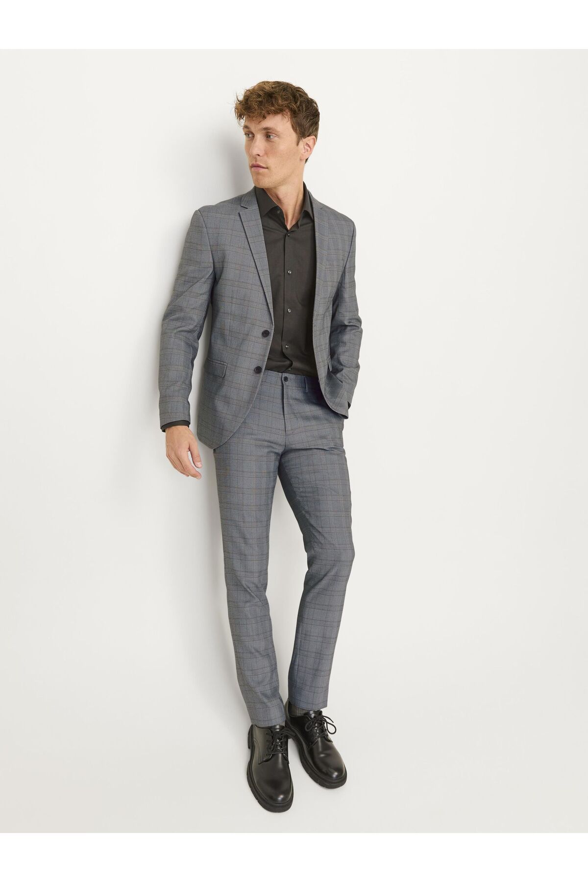Jack & Jones Premium-Einreihiger Blazer und Hose JPRFRANCO Super Slim Fit Anzug 8