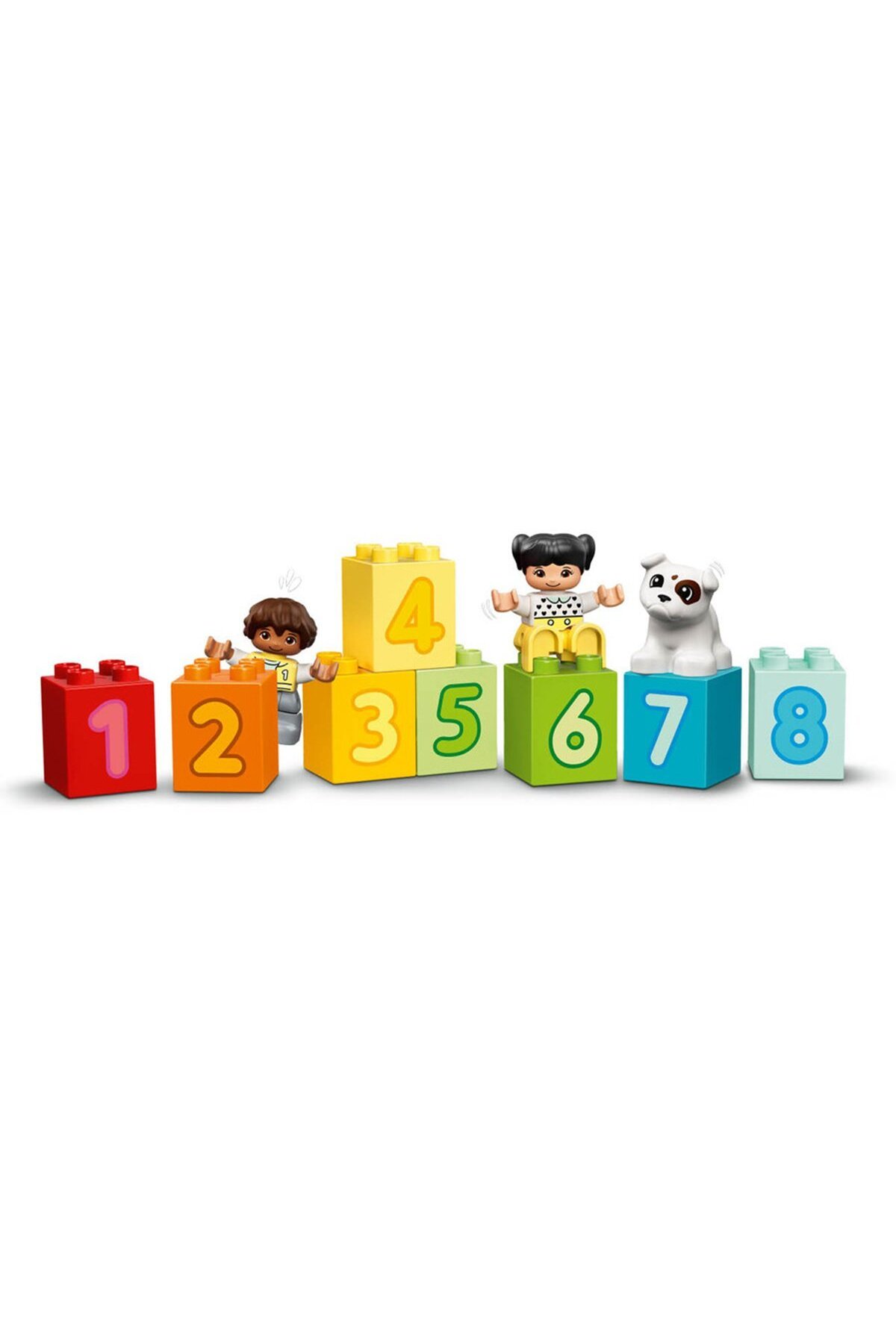 LEGO FABBATOYS 10954 LEGO® Duplo® İlk Sayı Treni - Saymayı Öğren 23 parça +1.5 yaş fotoğrafı 3 (önizleme)