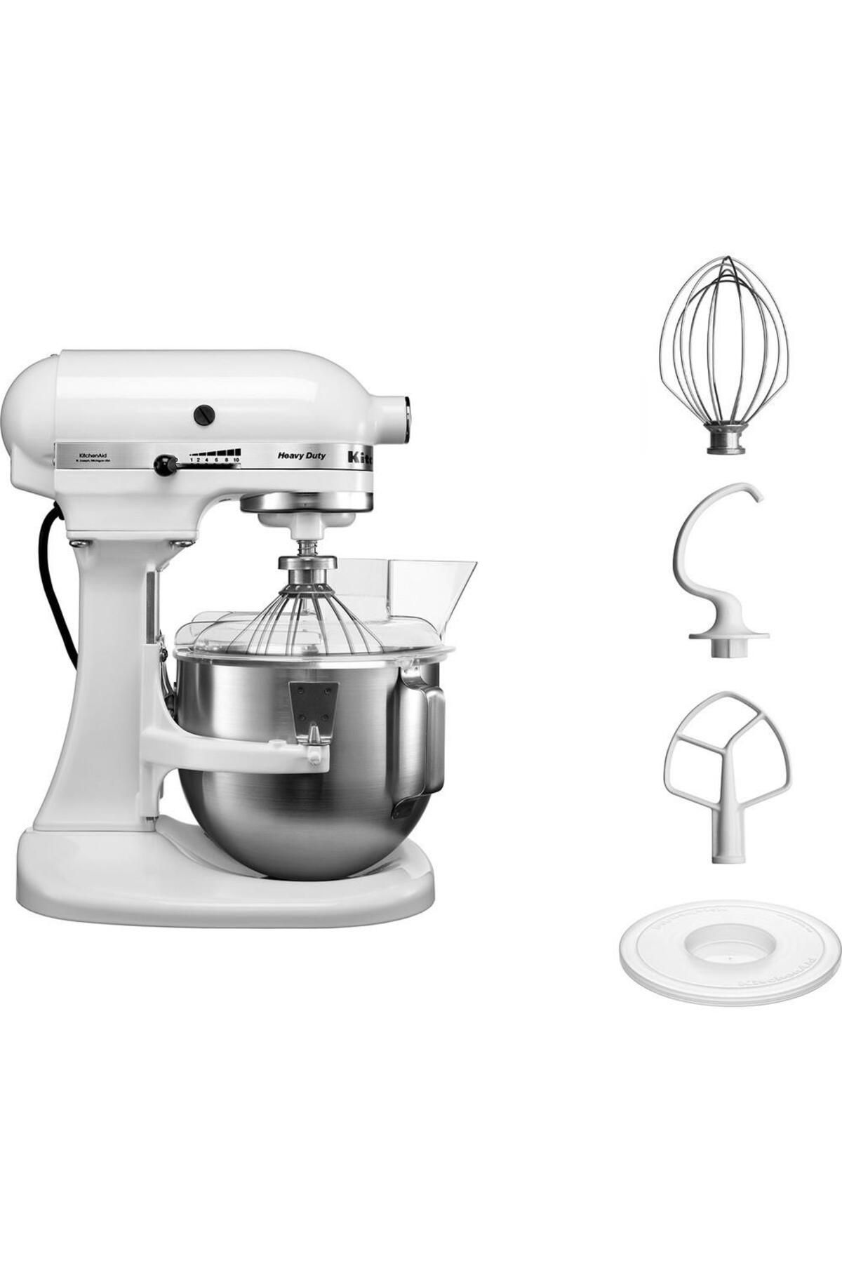 Kitchenaid-5kpm5ewh 4.8 لتر خلاط حامل مصعد عالي التحمل 5