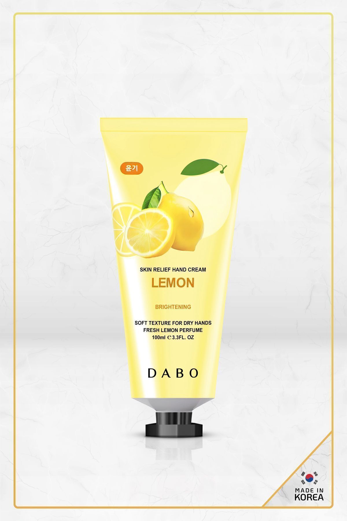 Dabo-Hand Cream Lemon - Skin Relaxing and Brightening, Made in Korea 1