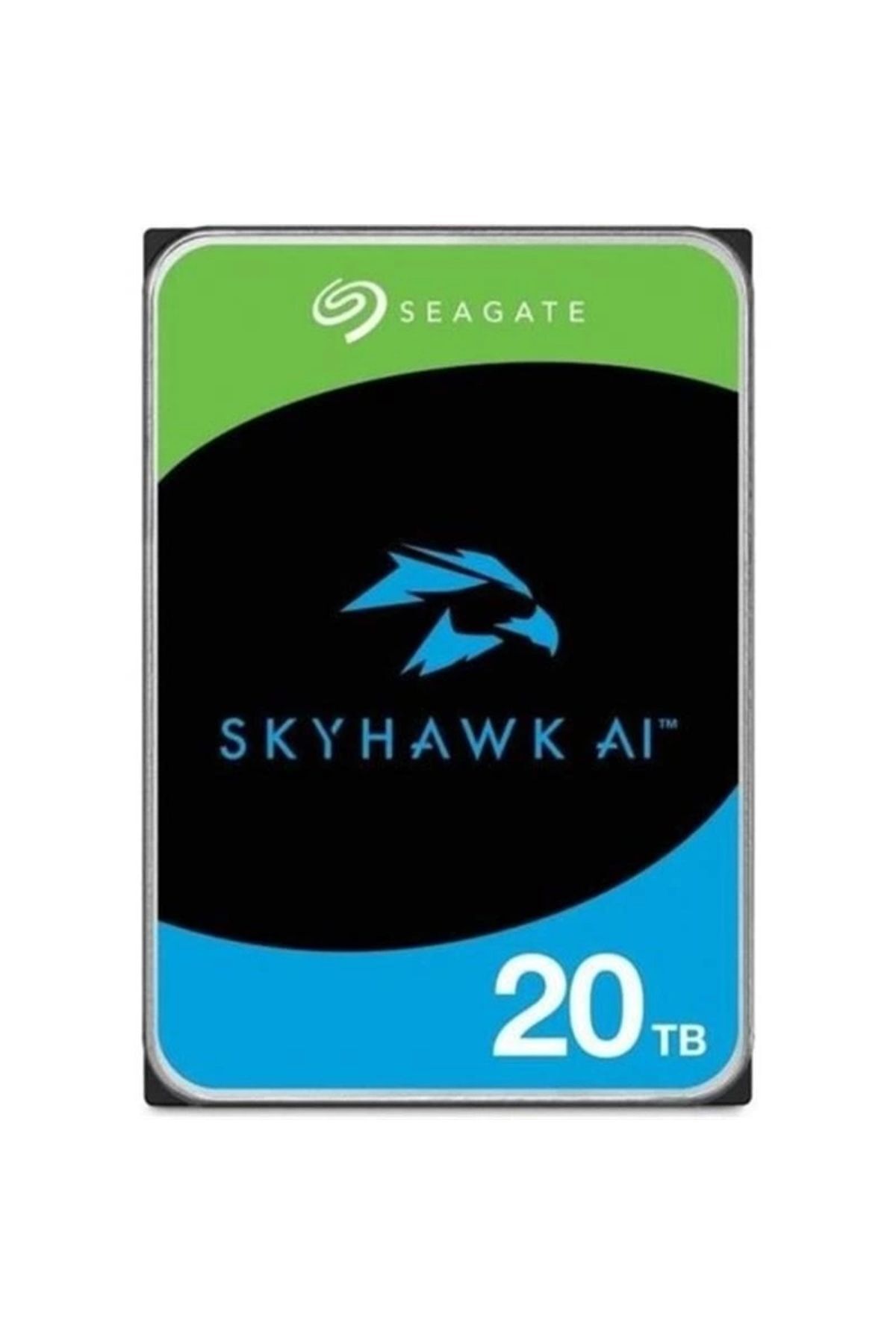 Seagate 20 TB SEAGATE 3.5 SKYHAWK AI SATA 7200RPM 256MB 7/24 GUVENLIK ST20000VE002 (5 YIL RESMI DIST GARANTI