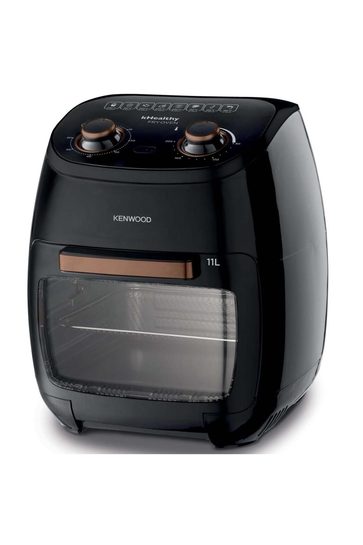 Kenwood Hfp90.000bk Çift Hazne Airfryer Fırın 11 Lt Kapasiteli 2000 Watt