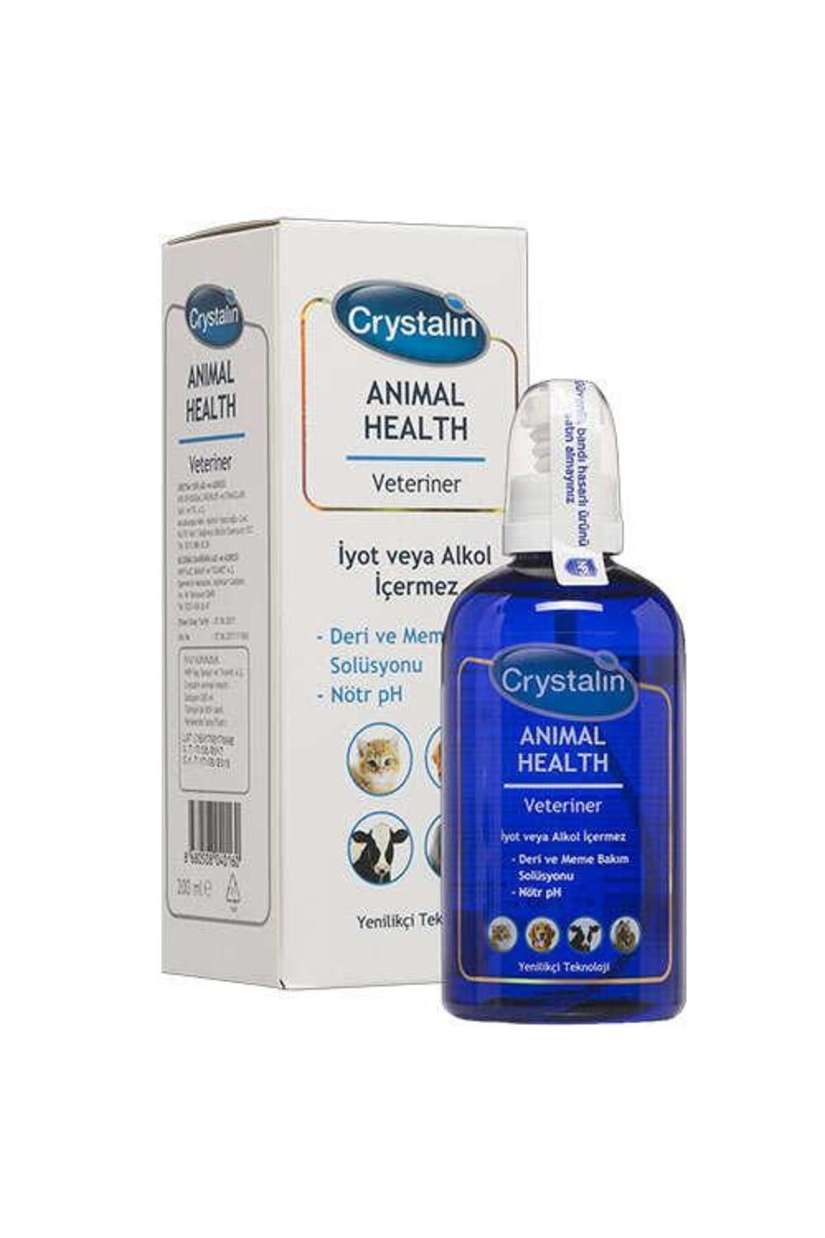 Crystalin Animal Health Yara Bakım Solüsyonu Ve Dezenfektan 250 ml