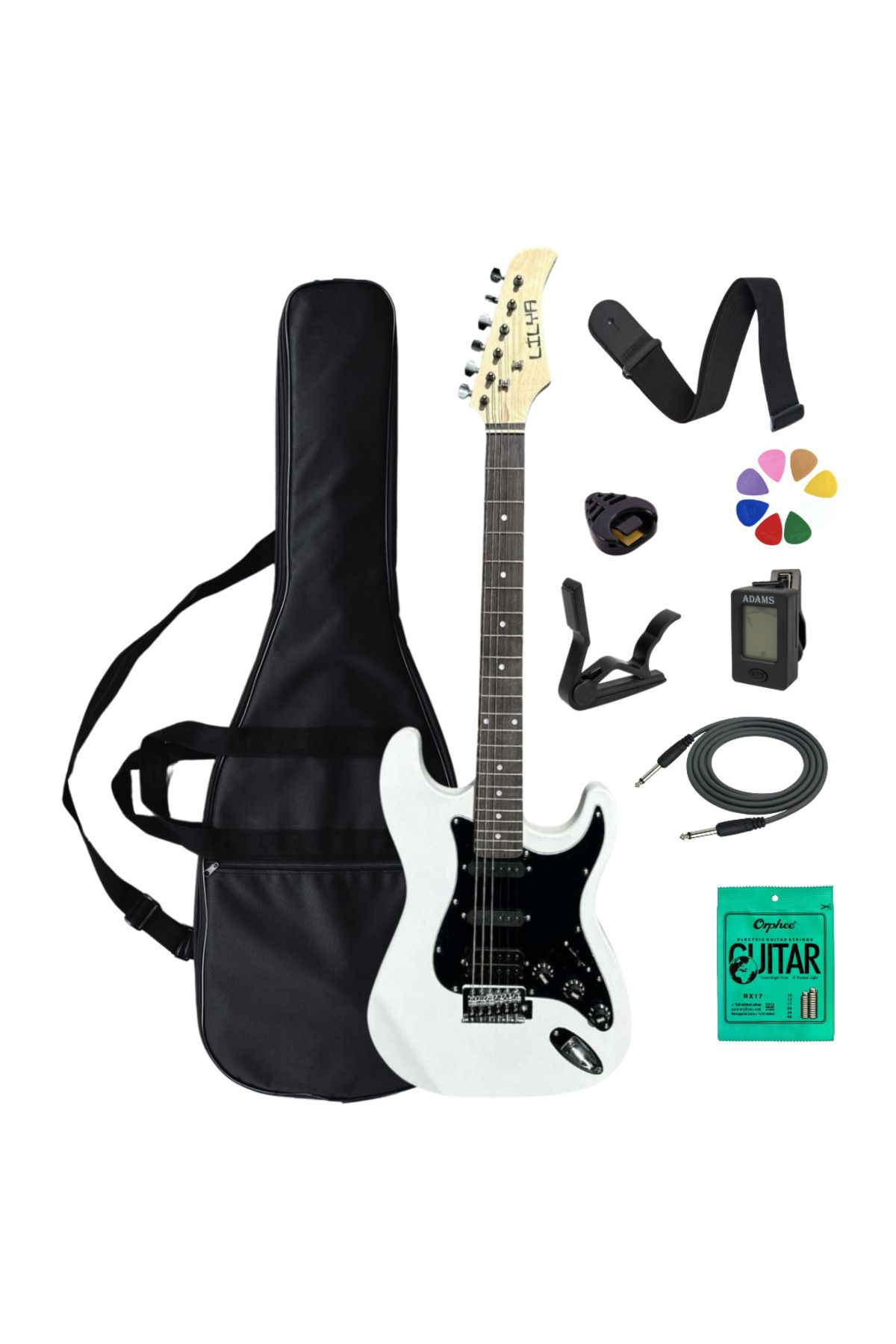 LİLYA Elektro Gitar Full Set