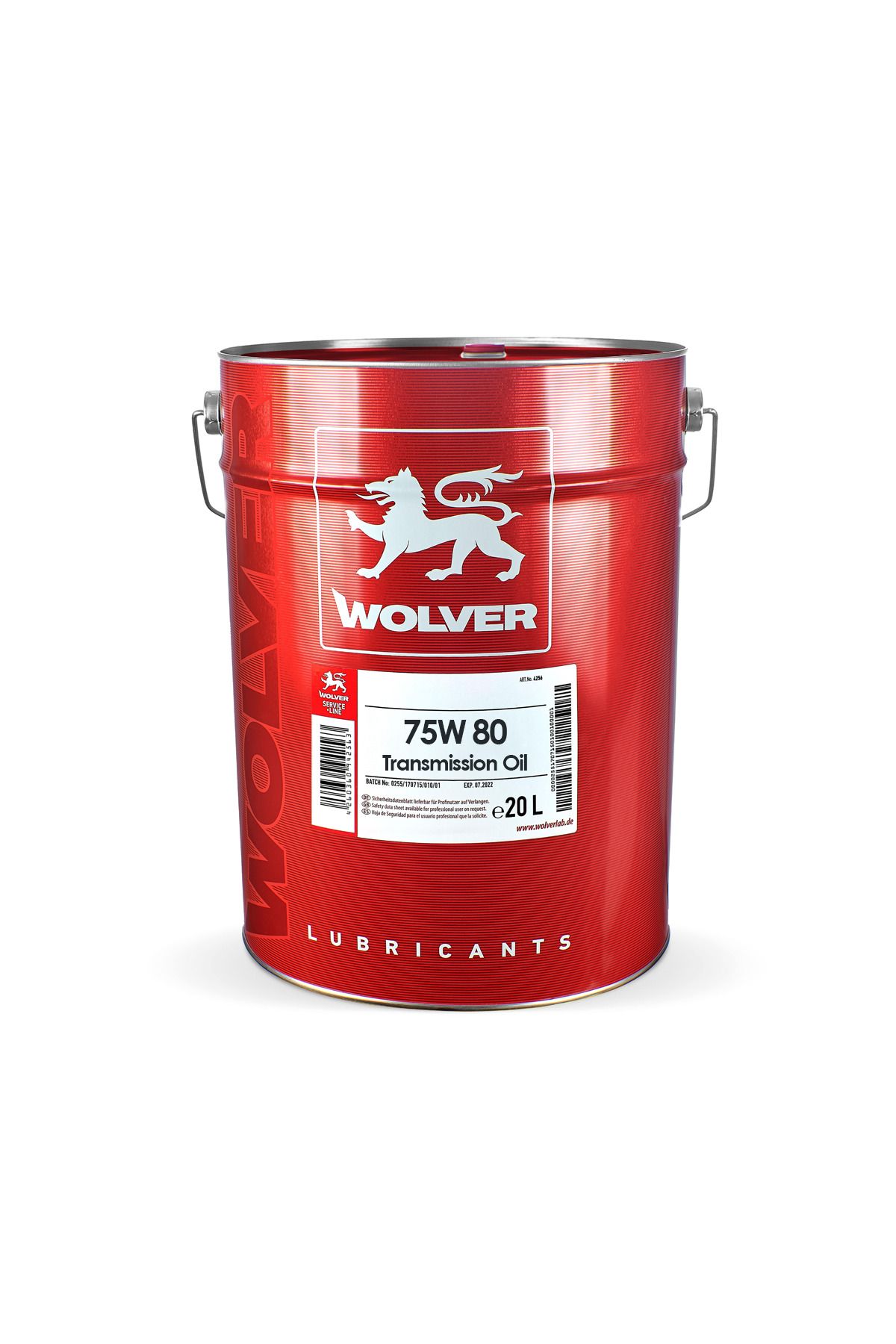 WOLVER 75w80 Şanzıman Yağı 20 Litre Made in GERMANY