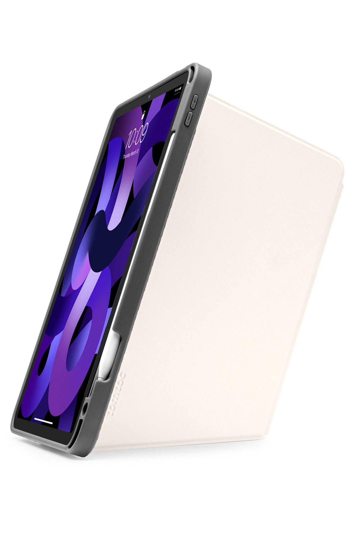 کاور تبلت سفید B50 10.9 11 INC 3 مرحله IPAD CASE Tomtoc