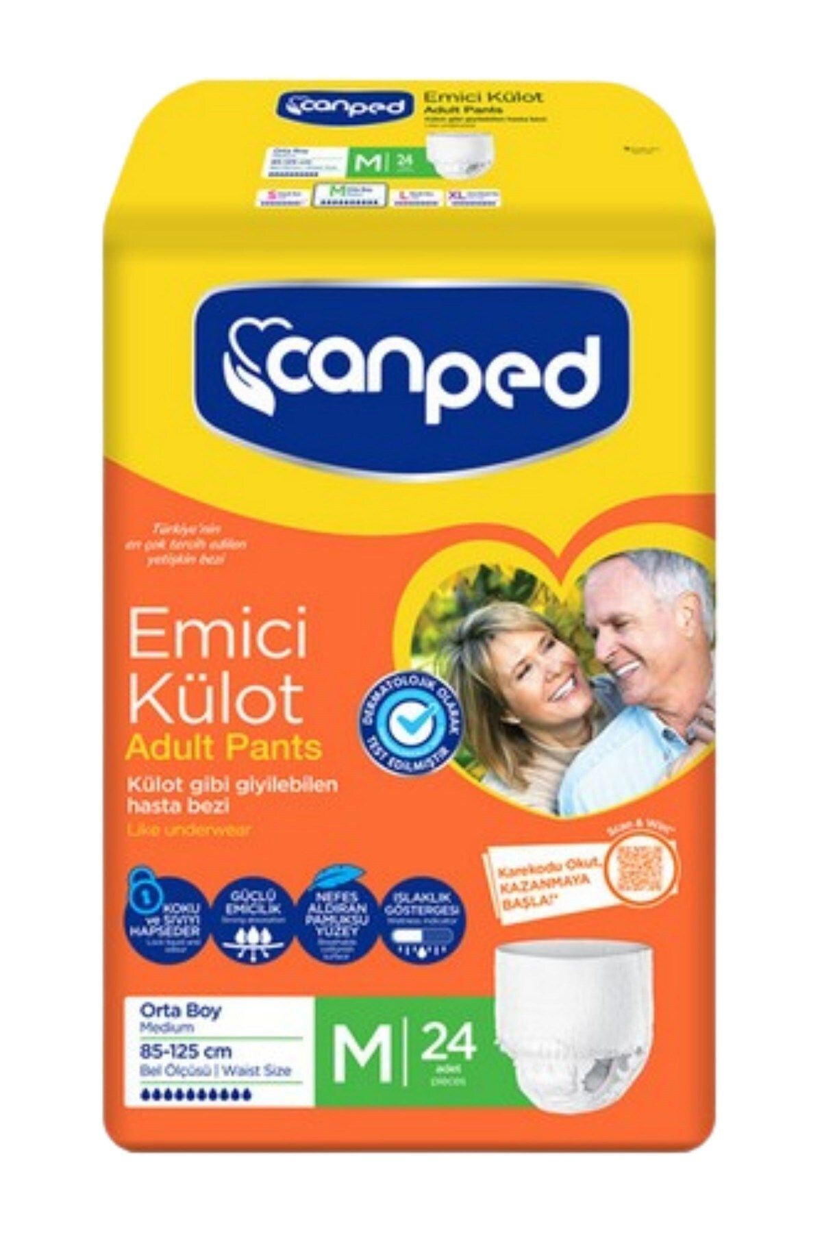 Canped Emici Külot M 24lü (85-125 cm)