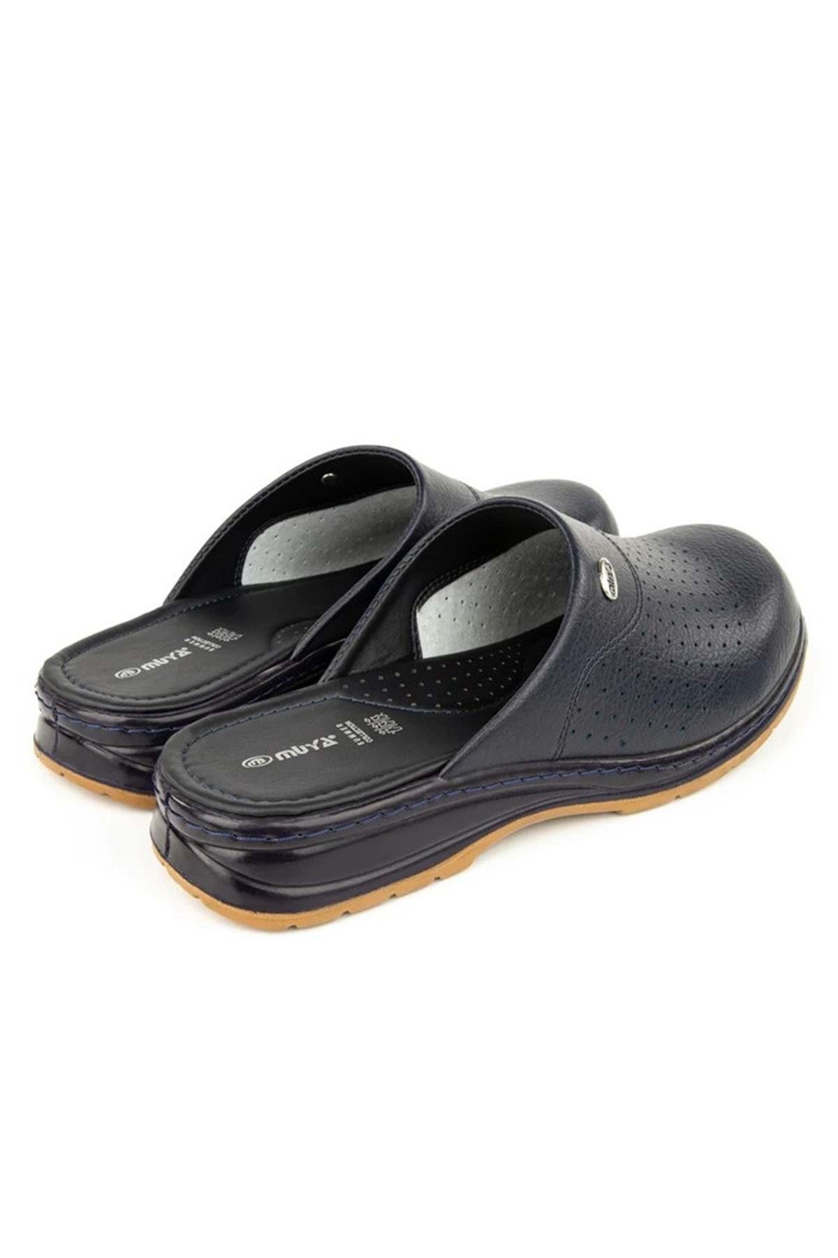 دمپایی آبی مردانه نر مبتنی بر لغزش چند منظوره Sabo Navy Blue Muya