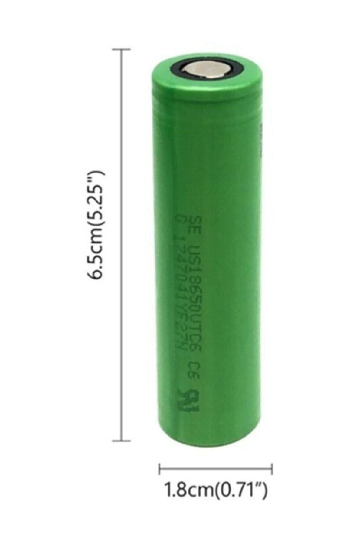MURATA Vtc6 18650 3.7v 3000mah Li-ion Şarjlı Pil 50 ADET
