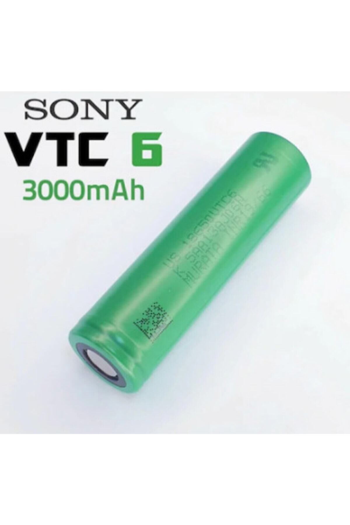 MURATA Us 18650 Vtc6 - 3.7v 3000 Mah Li-ion Şarjlı Pil - 20a Başsız 1 Adet