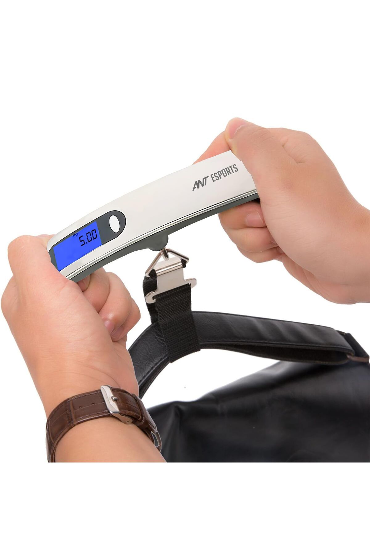 Ant Esports-AELS020  Digital Weighing Scale | Upto 50kg | Tare Function | Auto On/Off | LED Backlit Display 6