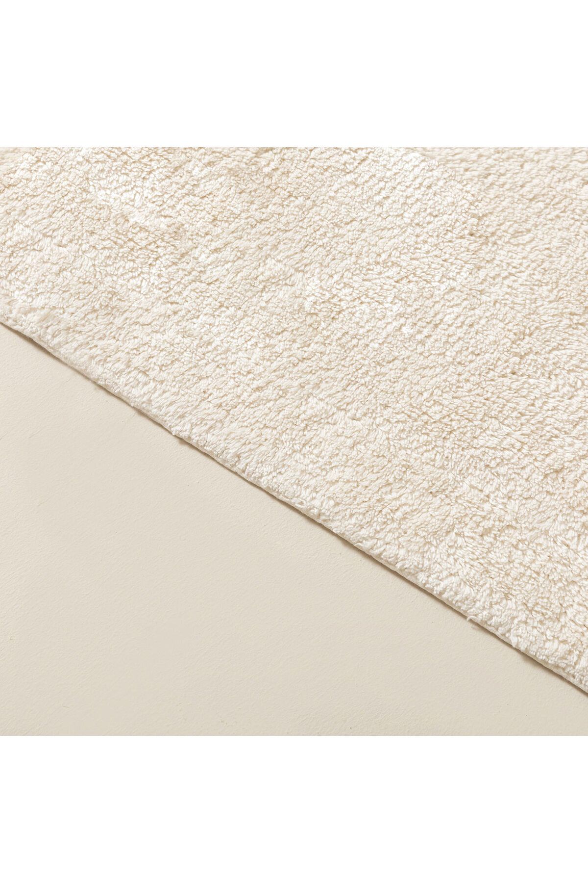 Chakra-Bamboo Solid Bath Mat 70x130 Cm Ecru 4