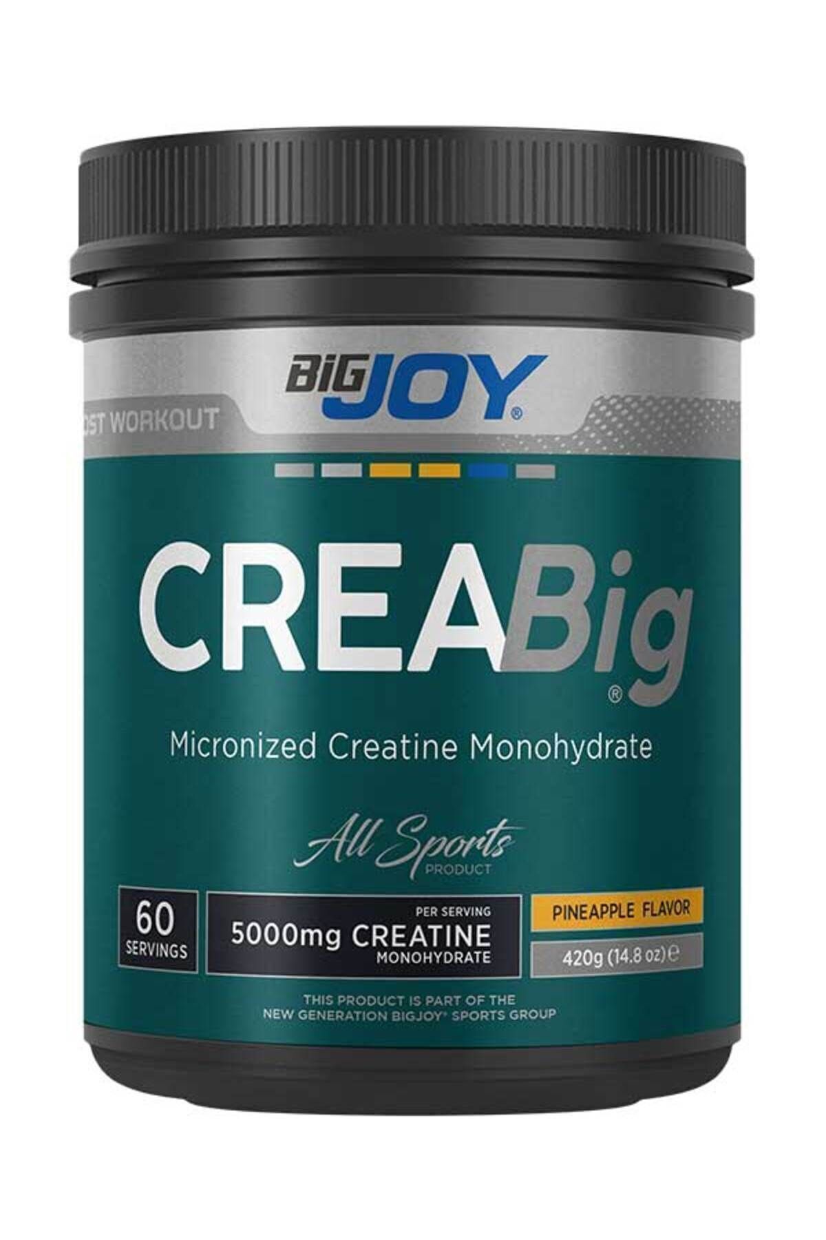 Bigjoy Sports Creabig Creatine Monohydrate 420gr Ananas %100 Mikronize Kreatin-1