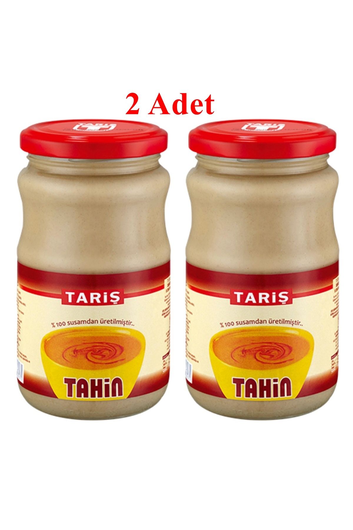 Tariş Tahin 480 gr Cam 2 Adet