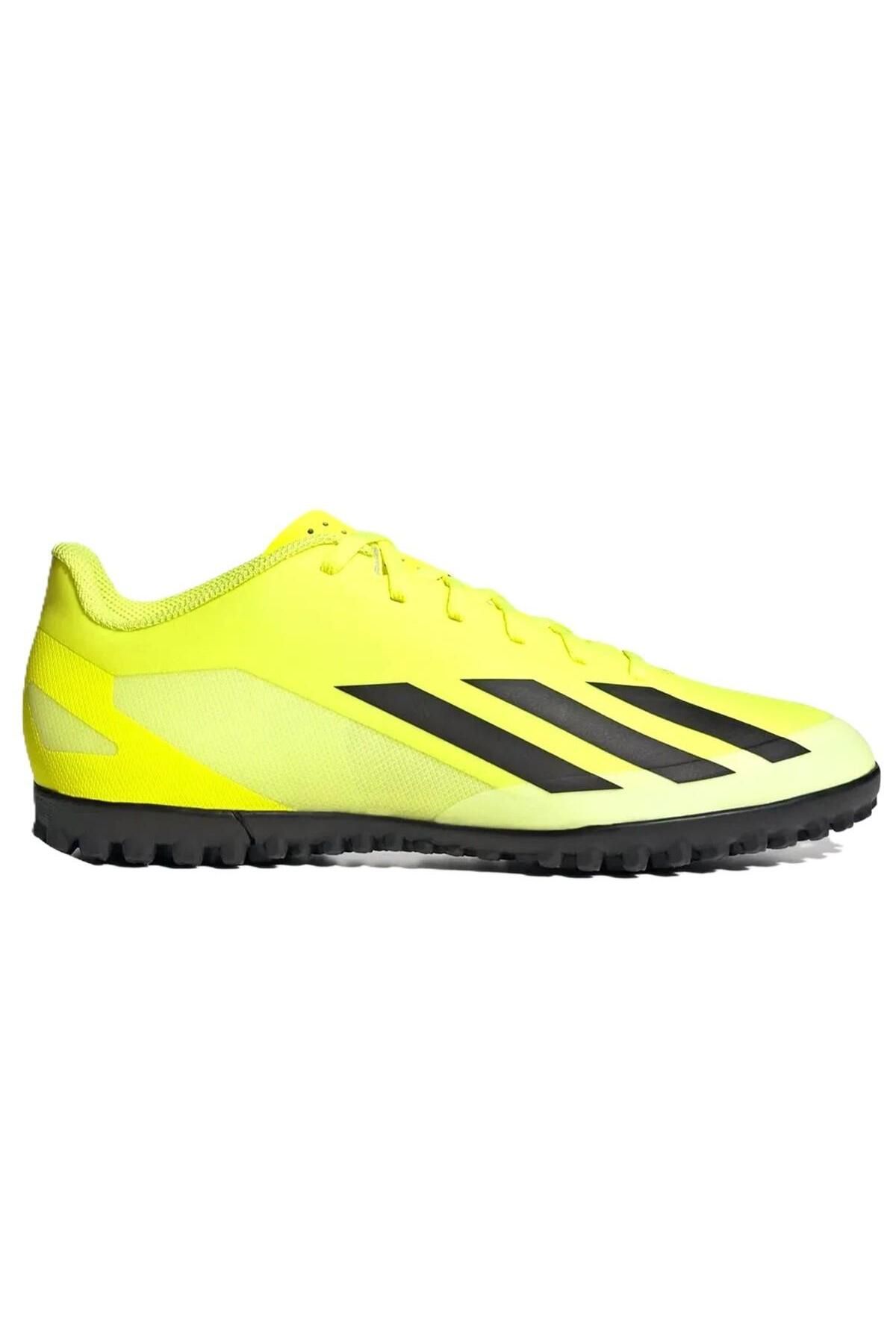 adidas X Crayzfast Club TF Mens Football Shoes Green Erkek Halı Saha Futbol Ayakkabısı Yeşil