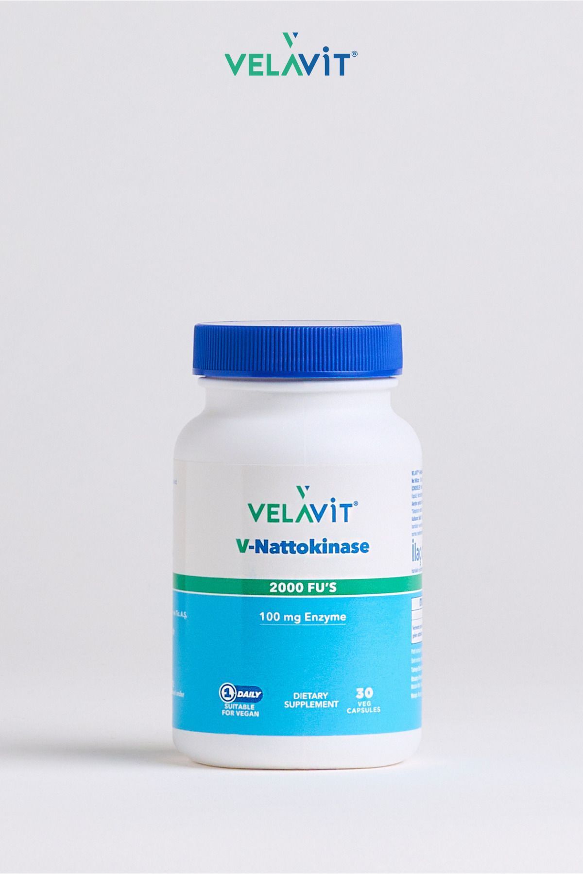 Velavit-V-Nutokinase 30 Veg Capsules 4