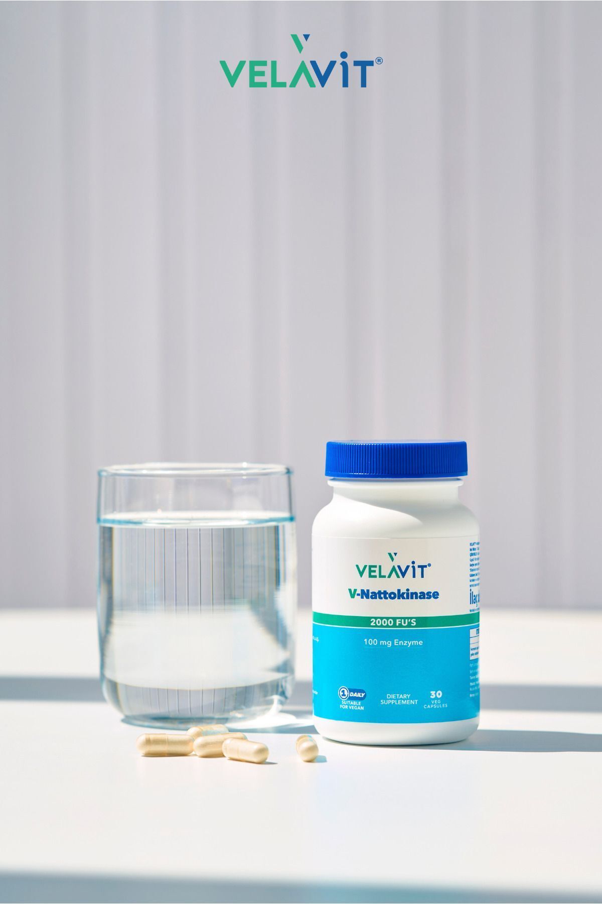 Velavit-V-Nutokinase 30 Veg Capsules 8