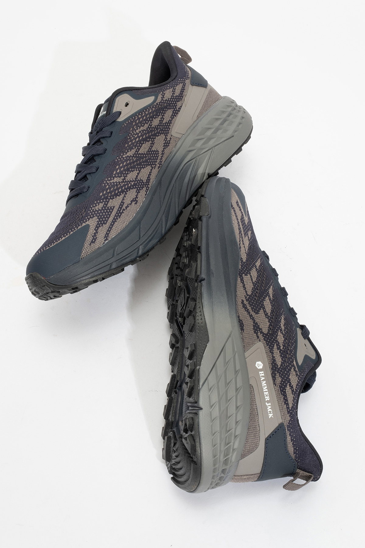 Erkek Spor Kalın Taban Bağcıklı Sneaker Hj 24817m Lacivert — سرمه‌ای HJ_24817M — تصویر 6 از 6