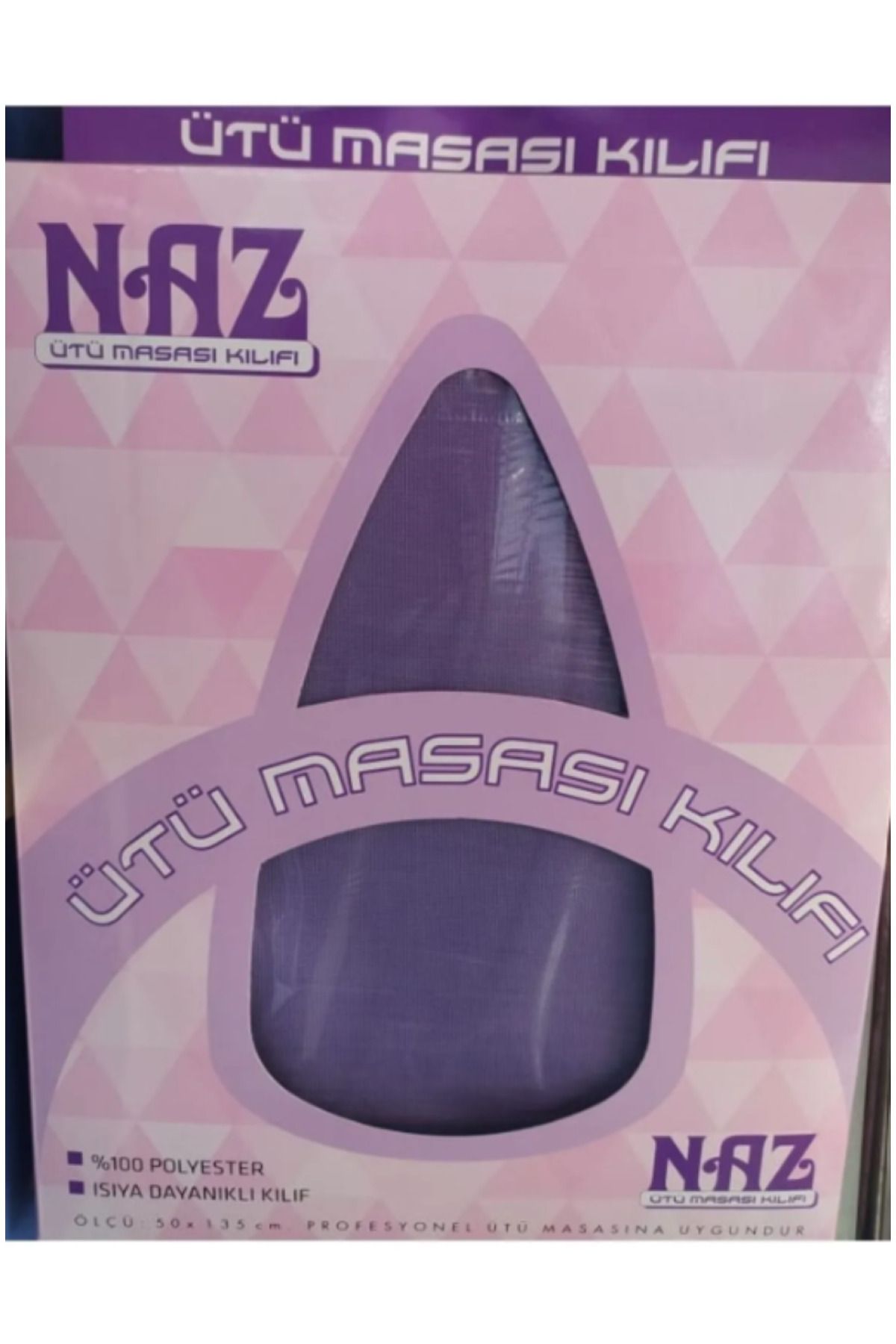 akyüz makine NAZ ÜTÜ MASASI KILIFI 50x135