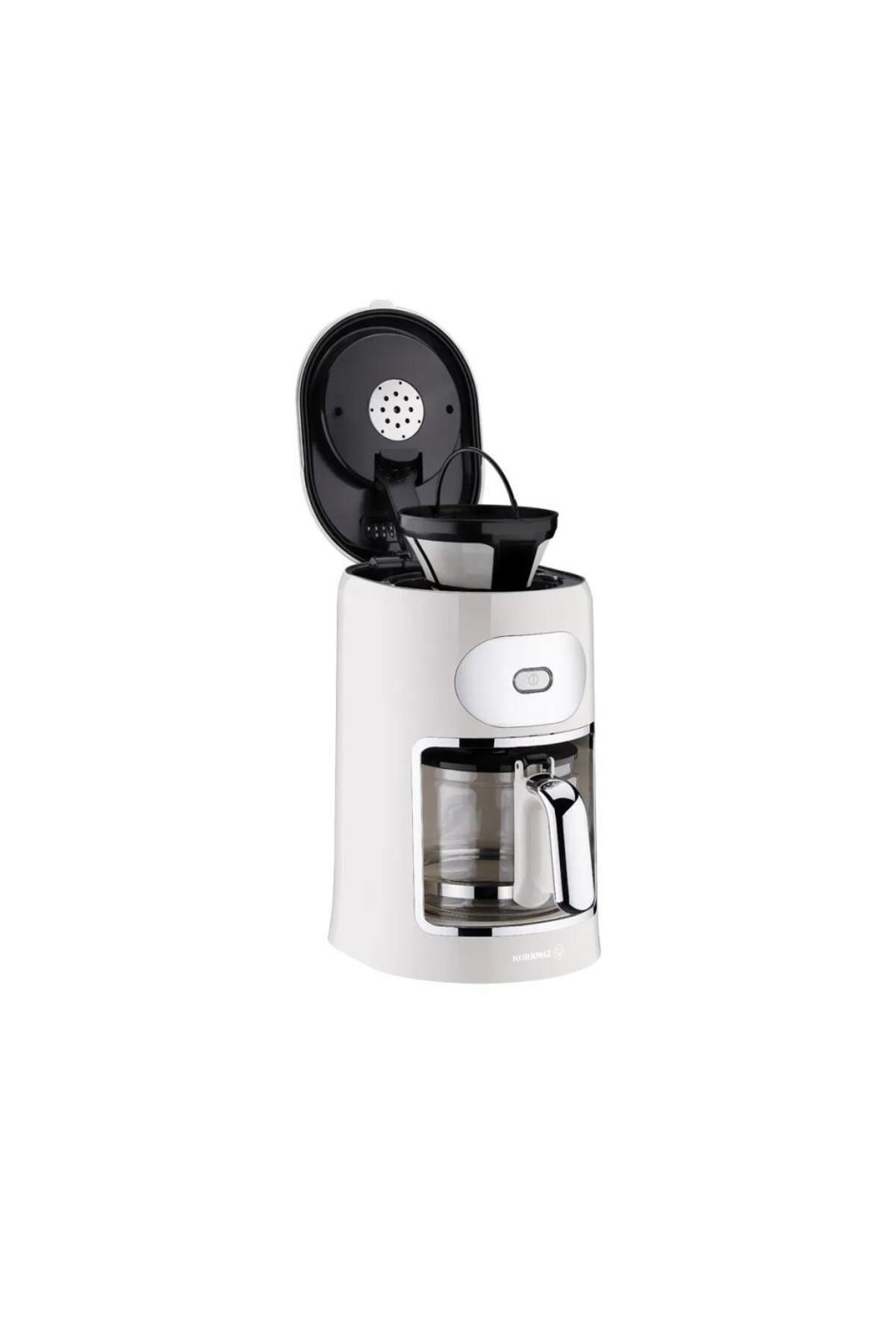 KORKMAZ-A864-01 Drippa One-Touch Filter Coffee Machine Vanilla 3