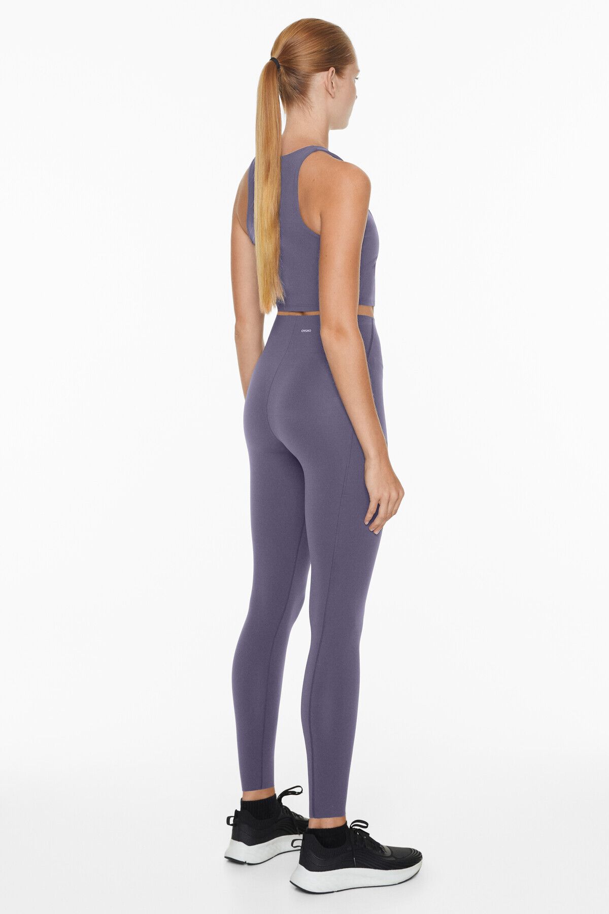 Oysho-Compressive core control ankle-length leggings 2