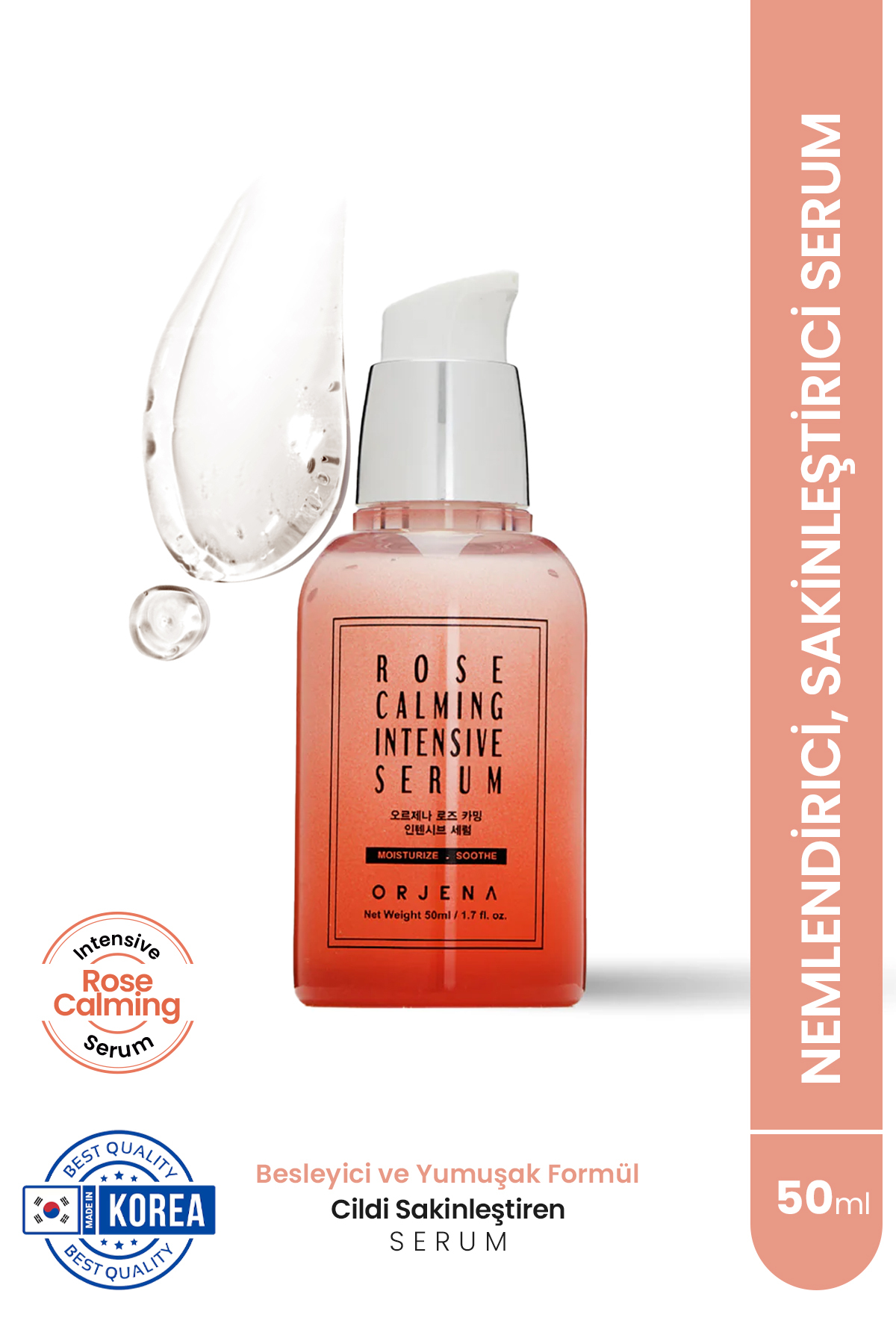 Orjena Rose Calming Intensive Serum-nemlendirici Sakinleştirici