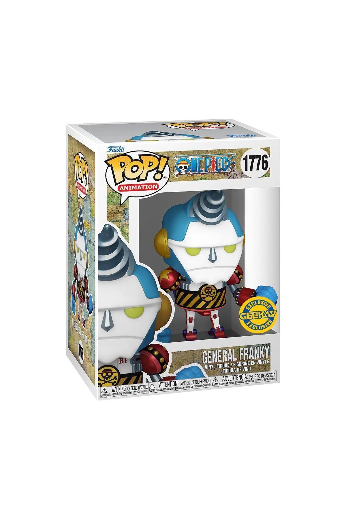 Funko-Pop!Animation : One Piece-General Franky Geekay Exclusive 1