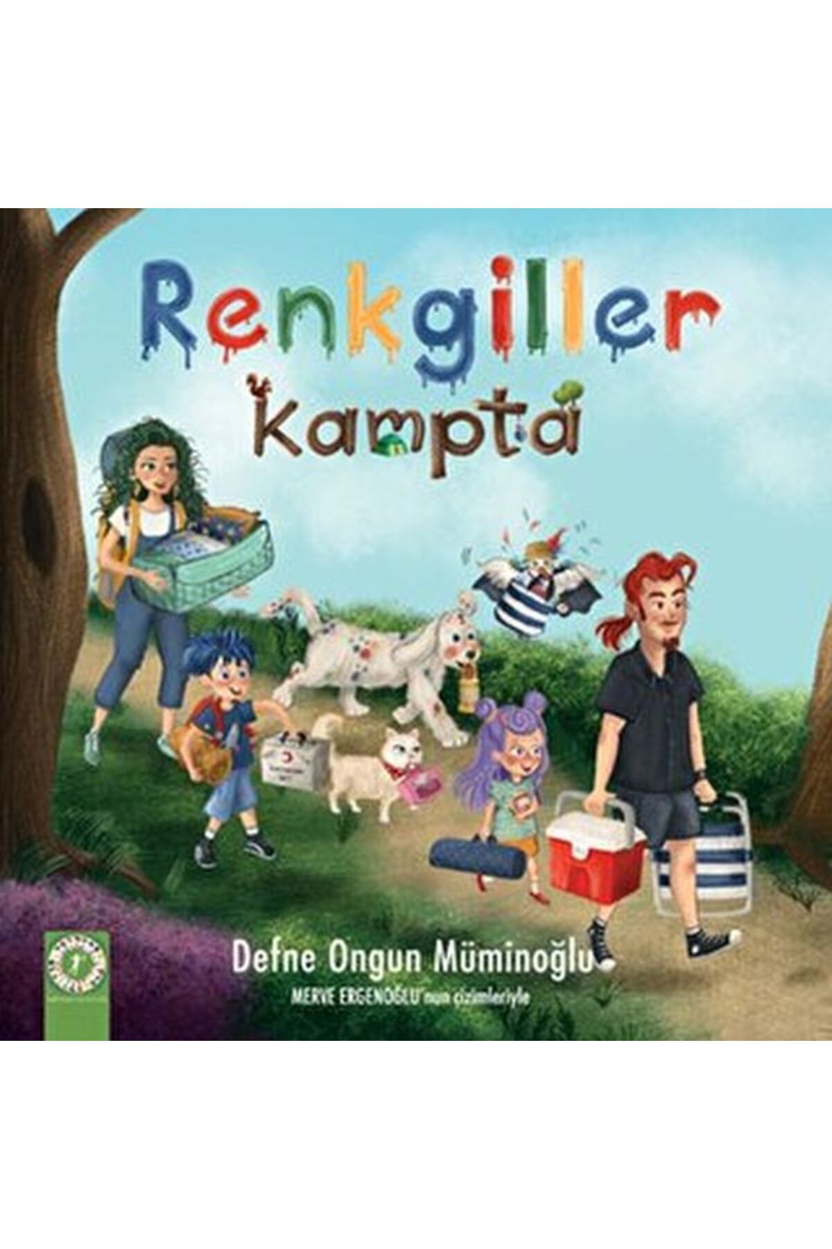 Türk Dil Kurumu Yayınları Renkgiller Kampta