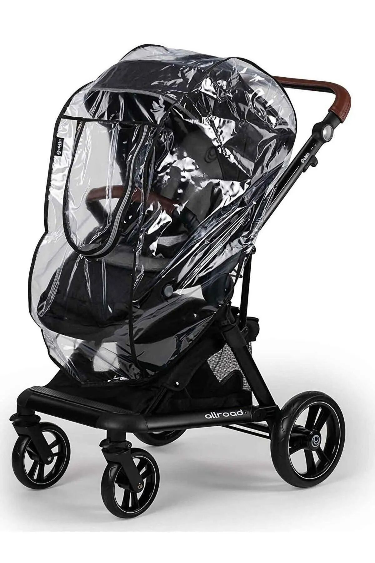 MorBebe-2 Luxury Baby Stroller - Raincoat with Elastic and Zipper, I Stroller Hook 2