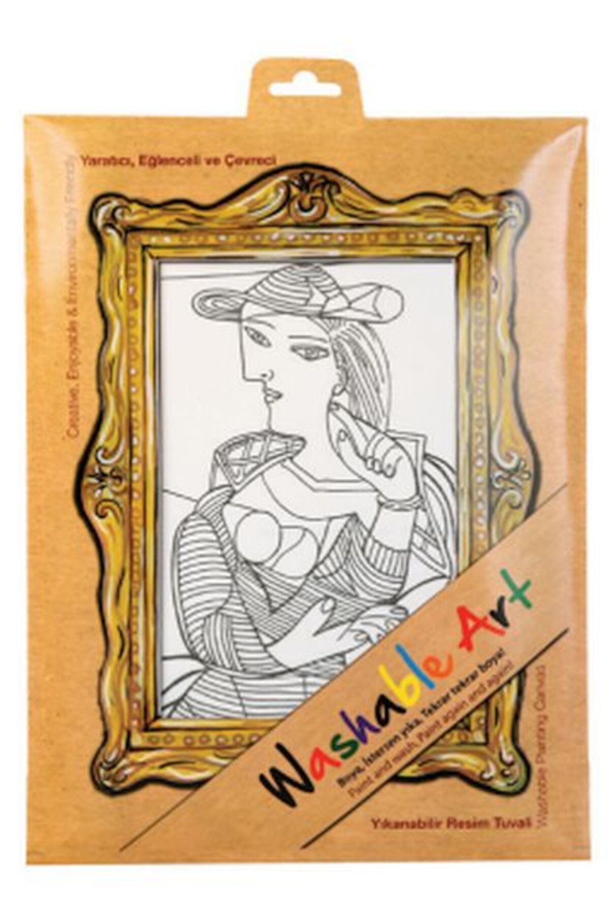 Türk Dil Kurumu Yayınları Funny Mat - Pablo Pıcasso Seated Woman 25 X 35 Cm